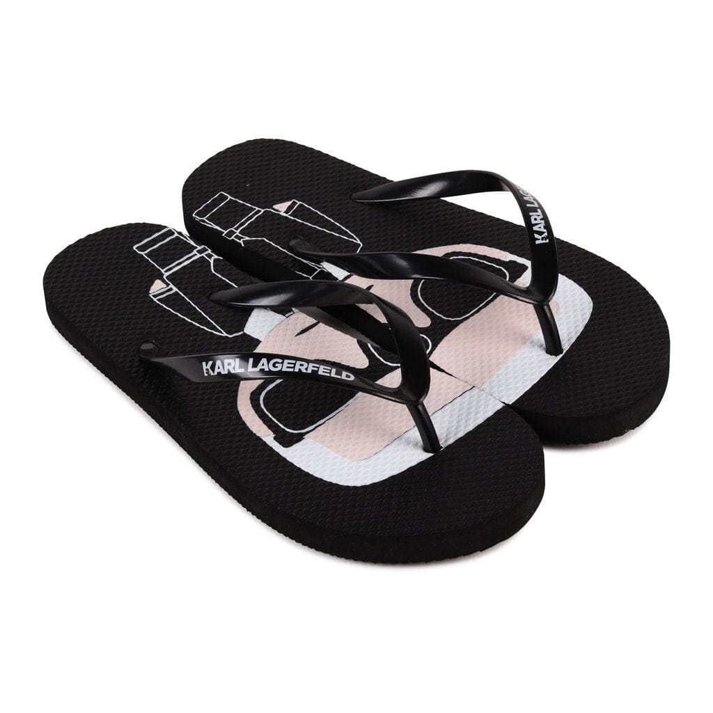 Karl Lagerfeld Kids Zehentrenner iconic Sandalen Sandalen Karl Lagerfeld