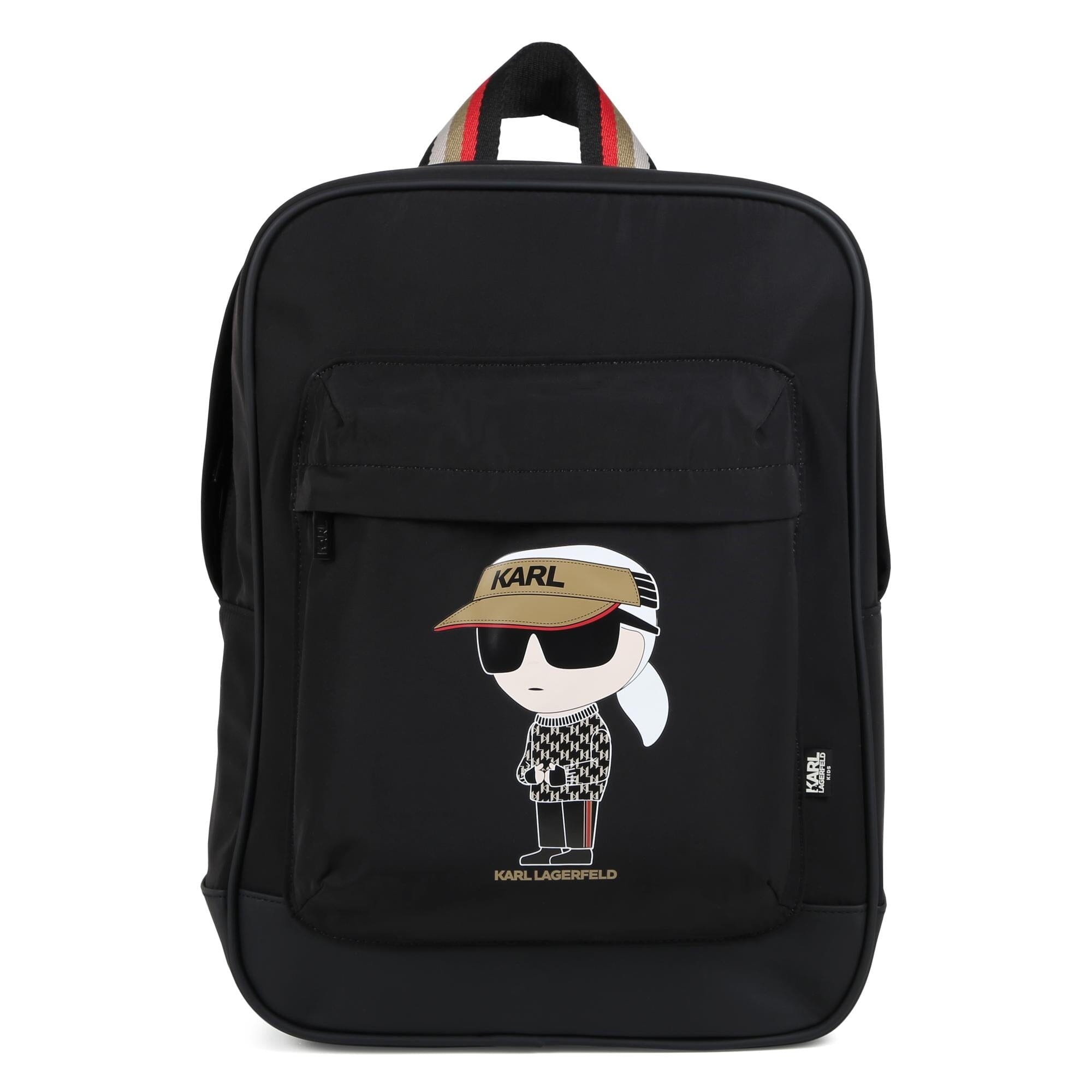 KARL LAGERFELD KIDS Rucksack schwarz mit Logoprint - Copy Rucksäcke Karl Lagerfeld