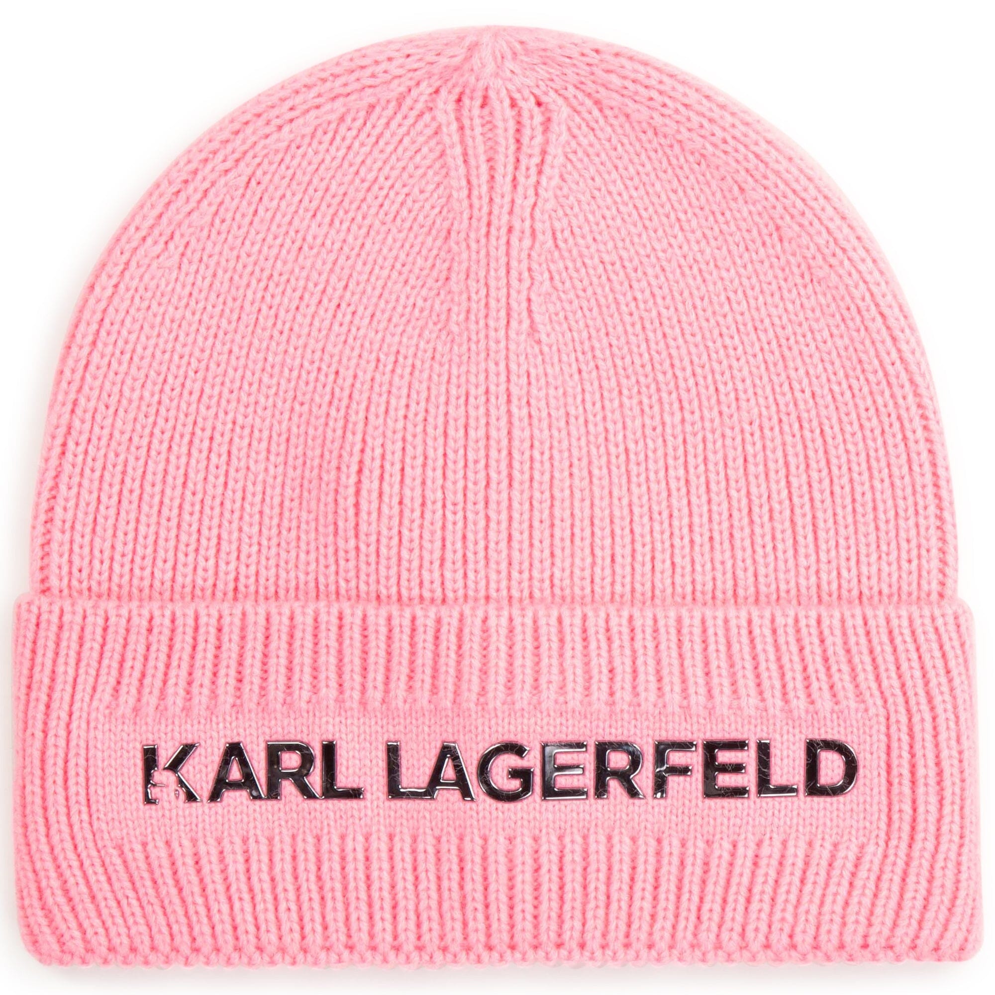 Karl Lagerfeld Kids Mütze mit Logo pink Mützen Karl Lagerfeld