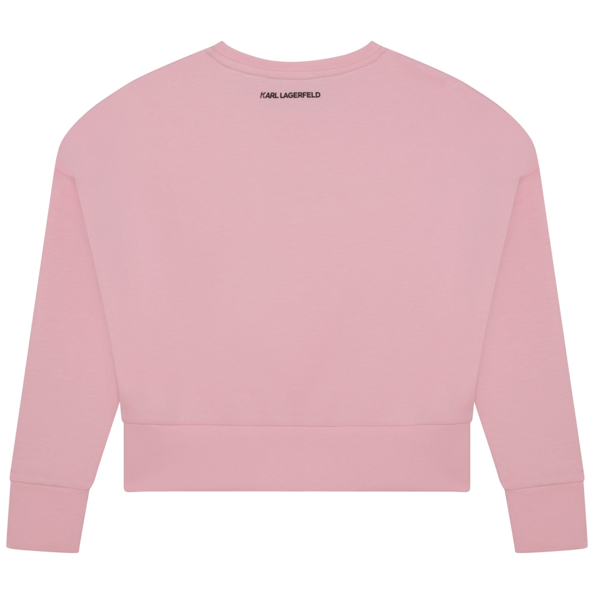 KARL LAGERFELD KIDS Sweatshirt Choupette irisierend rosa Sweatshirt Karl Lagerfeld