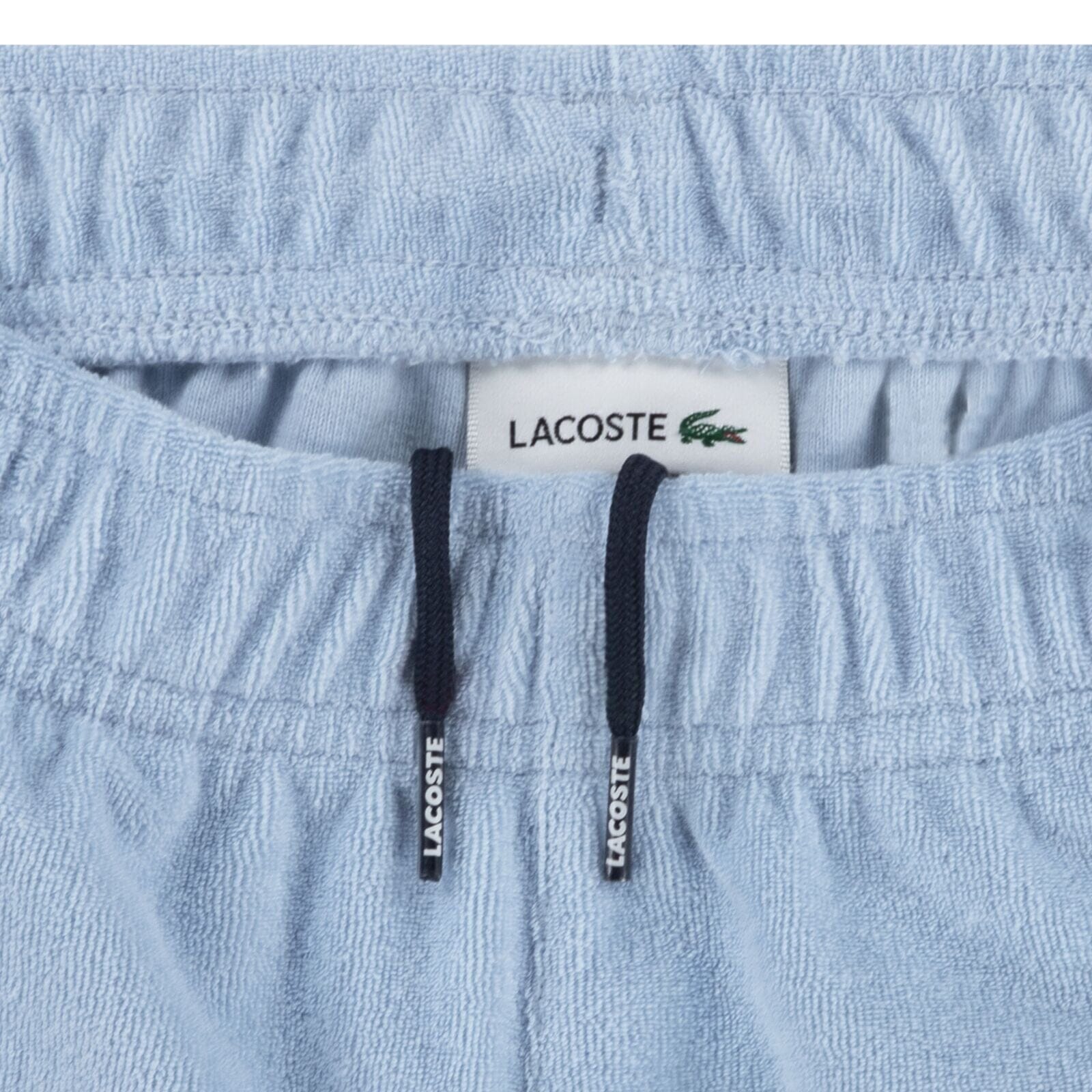 Lacoste Frottee-Shorts in Hellblau Shorts Lacoste