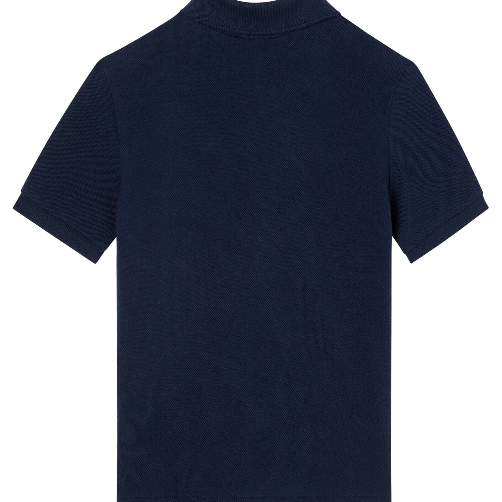 Lacoste Jungen-Poloshirt aus Petit Piqué – Blau T-Shirt Lacoste