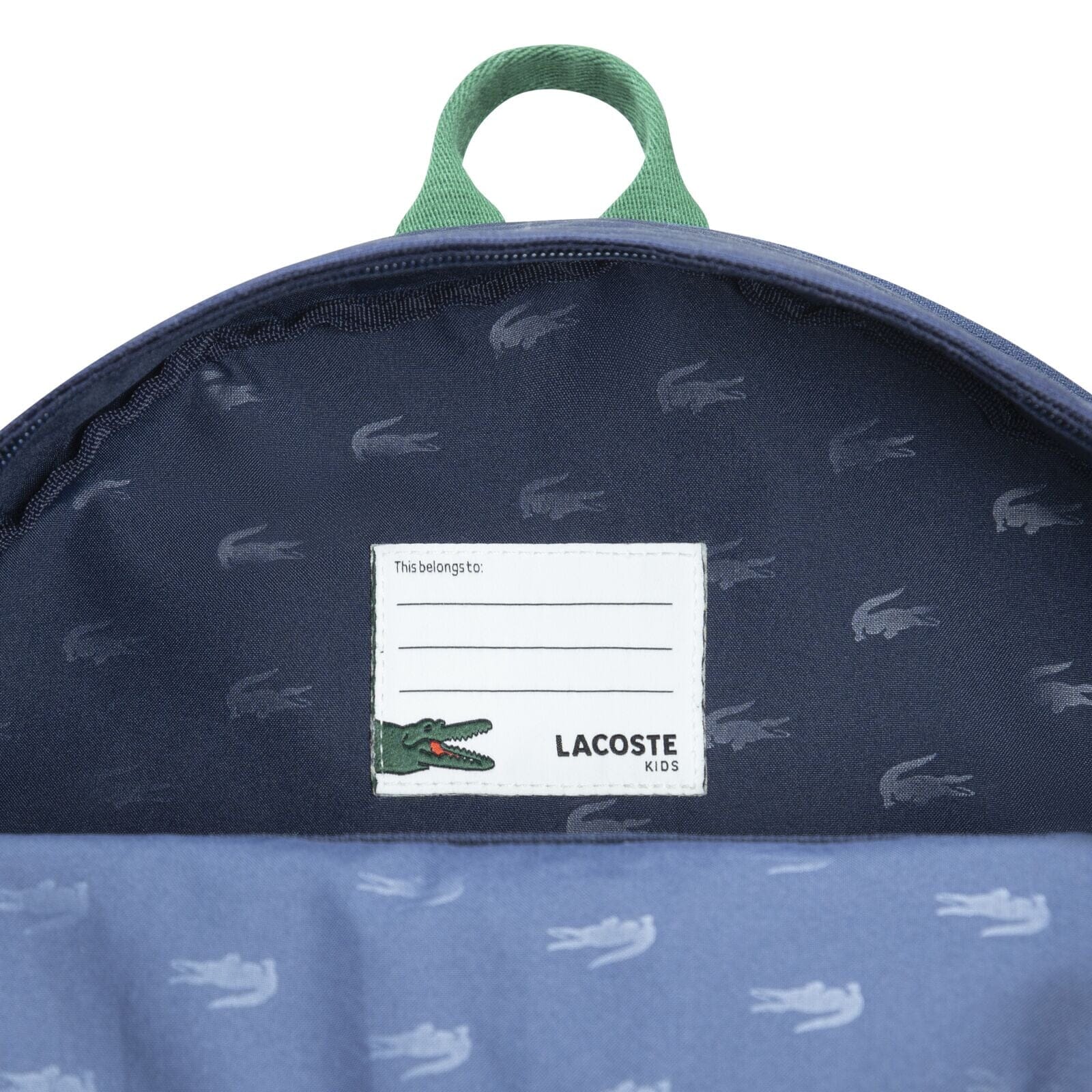 LACOSTE Kids Rucksack – Blau Rucksäcke Lacoste