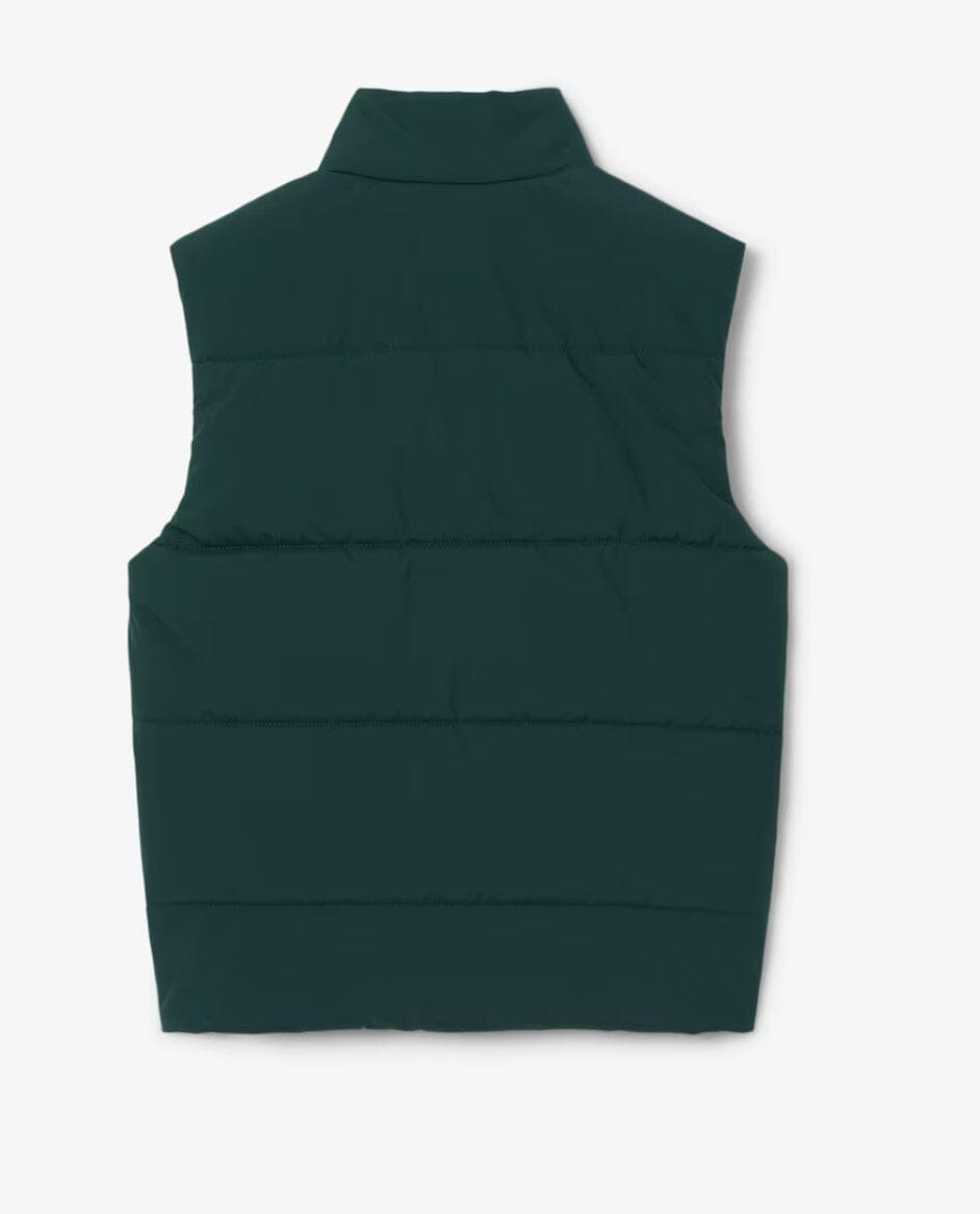 LACOSTE Kids Steppweste „Taffeta Puffer“ – Dunkelgrün Westen Lacoste