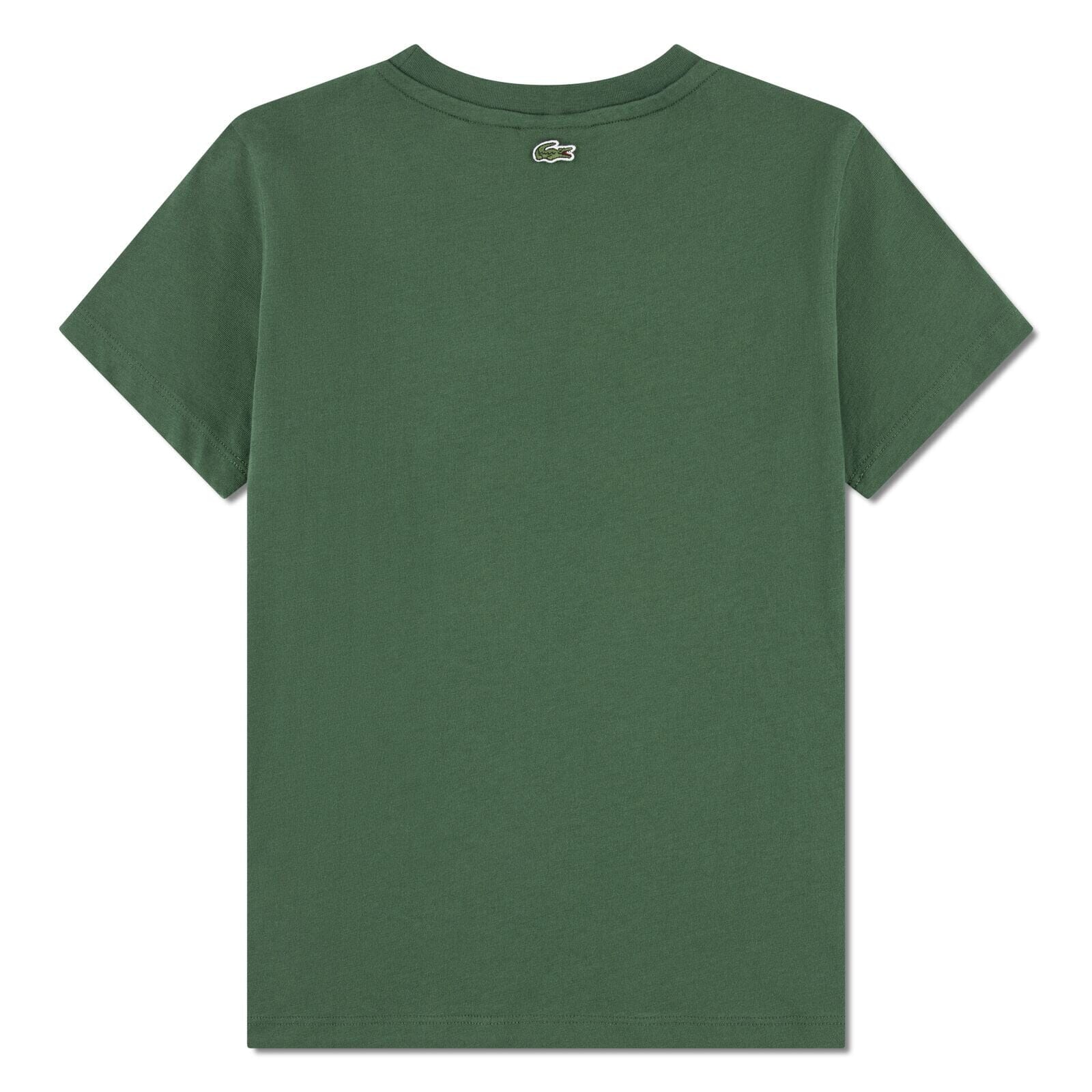 LACOSTE Kids T-Shirt „Big Croc“ – grün T-Shirt Lacoste