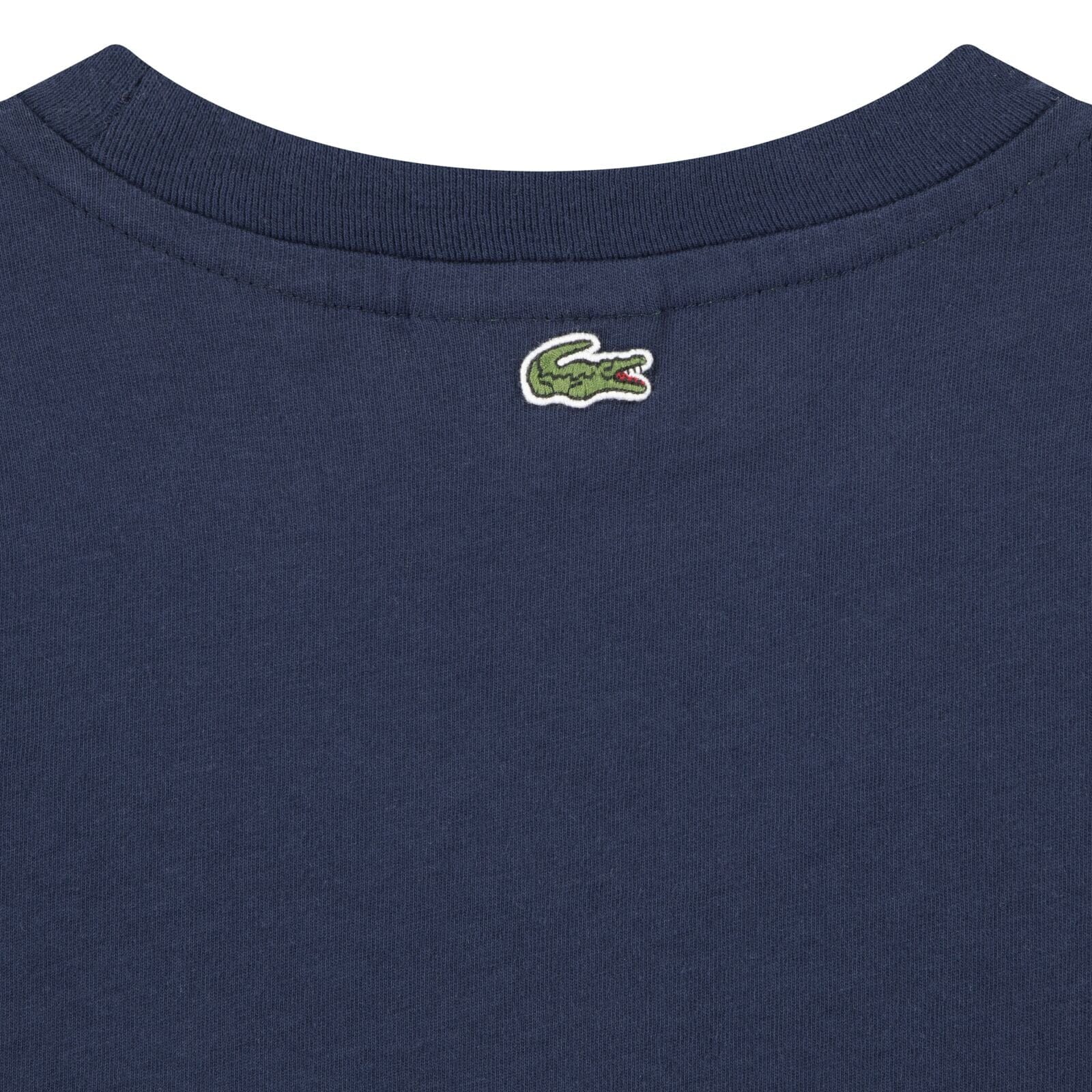 Lacoste Kids T-Shirt „Big Croc“ – Navy – für Jungen 6–14 Jahre T-Shirt Lacoste