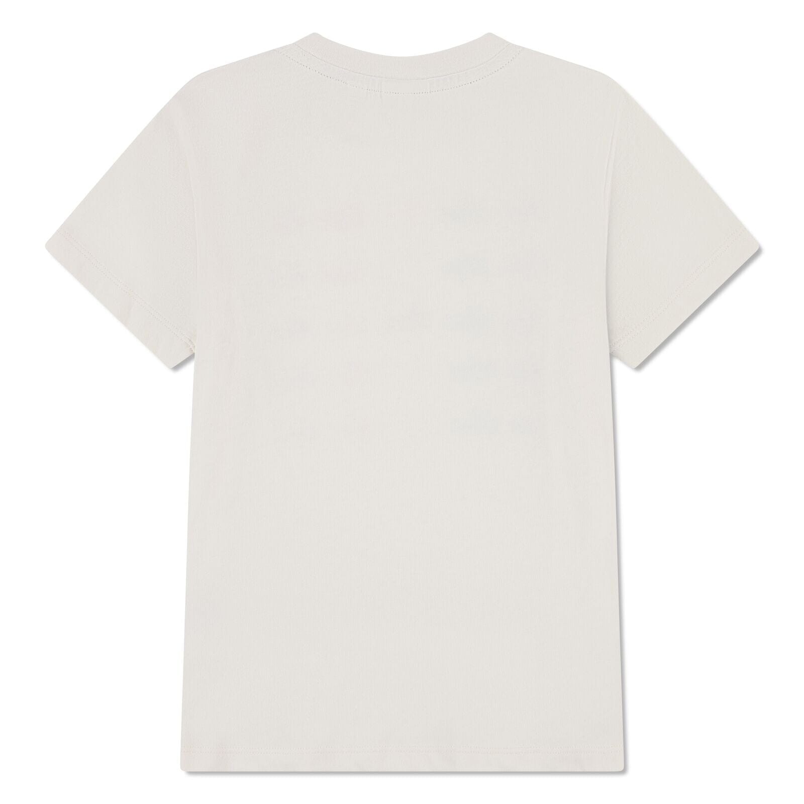 LACOSTE Kids T-Shirt „Multi Croc Grid“ – Cream T-Shirt Lacoste