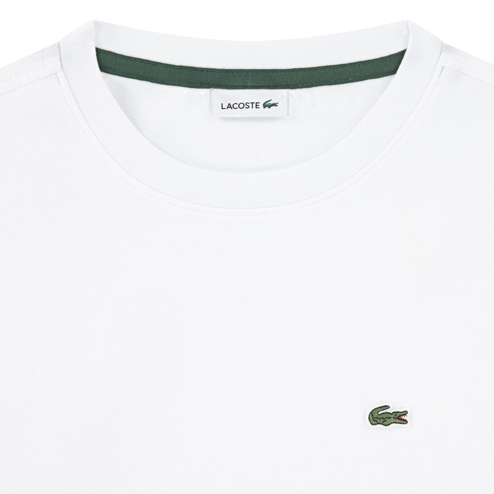 Lacoste Kids T-Shirt – Weiß mit Krokodil T-Shirt Lacoste