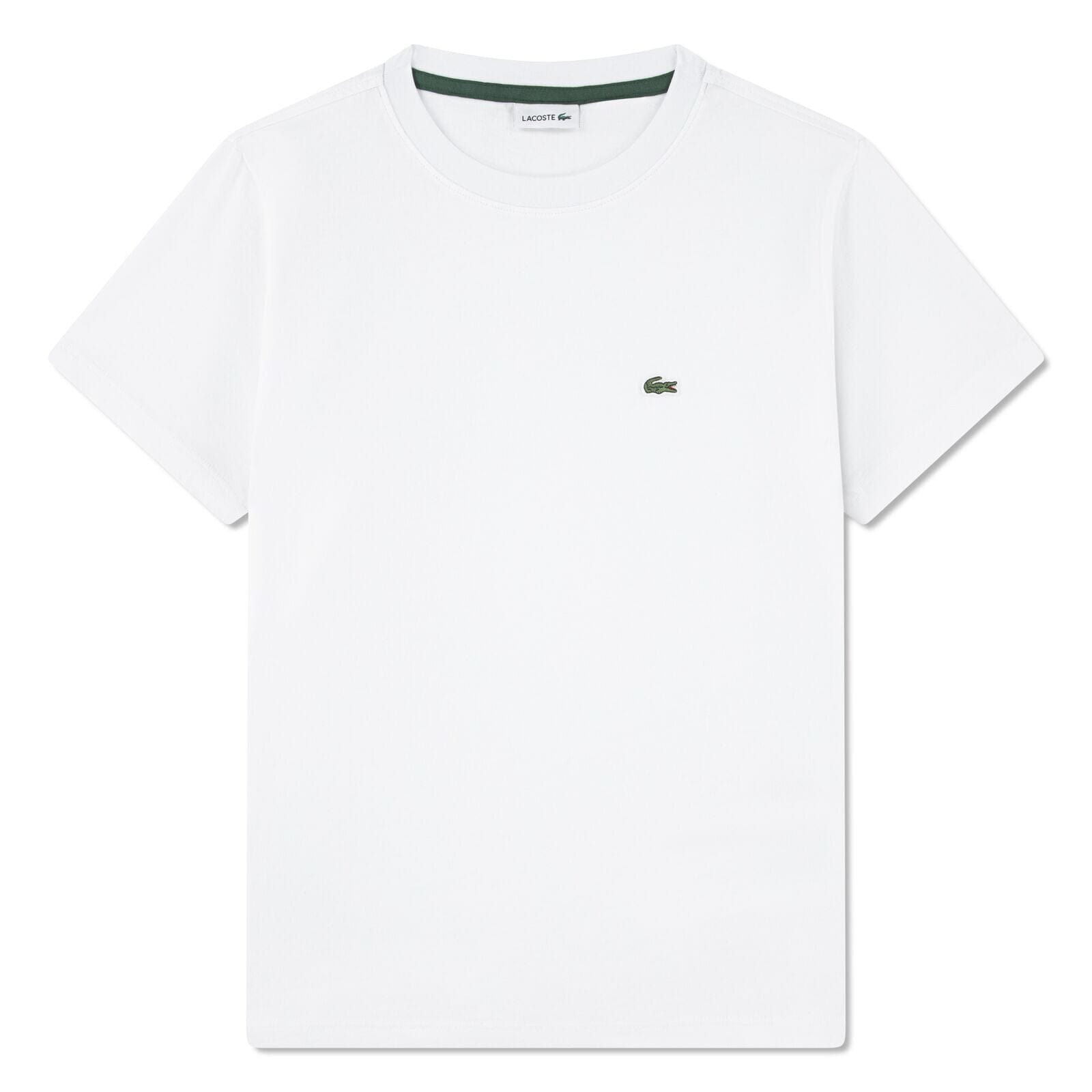 Lacoste Kids T-Shirt – Weiß mit Krokodil T-Shirt Lacoste 4 Jahre (98-104)