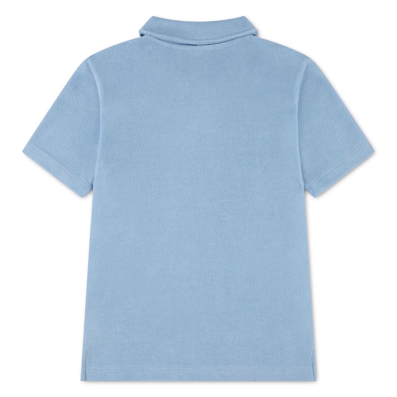 Lacoste Kids Terry Polohemd aus Frottee – Hellblau T-Shirt Lacoste