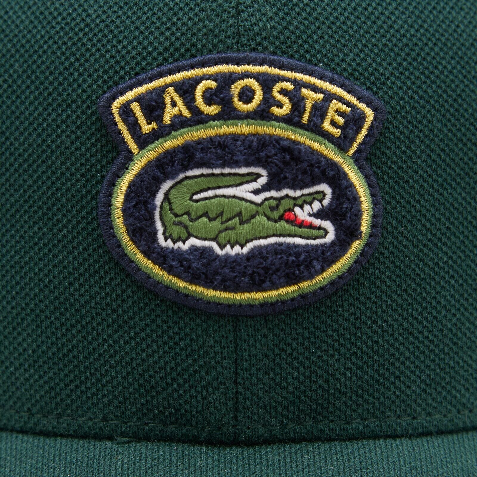 Lacoste Kinder Cap grün Sinople mit Krokodil-Badge Cap Lacoste