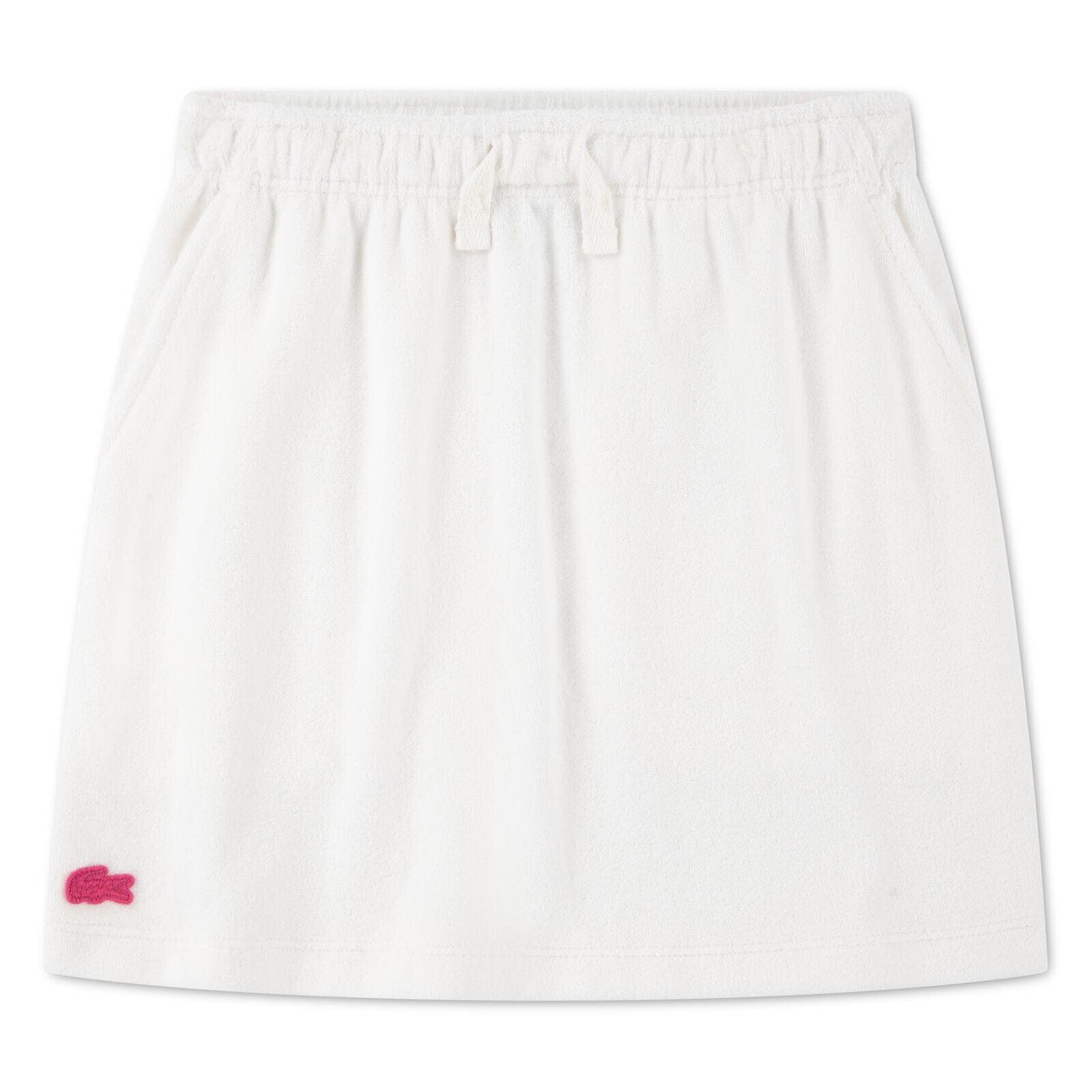 Lacoste Kinder-Rock aus Frottee – weiß Kleider Lacoste