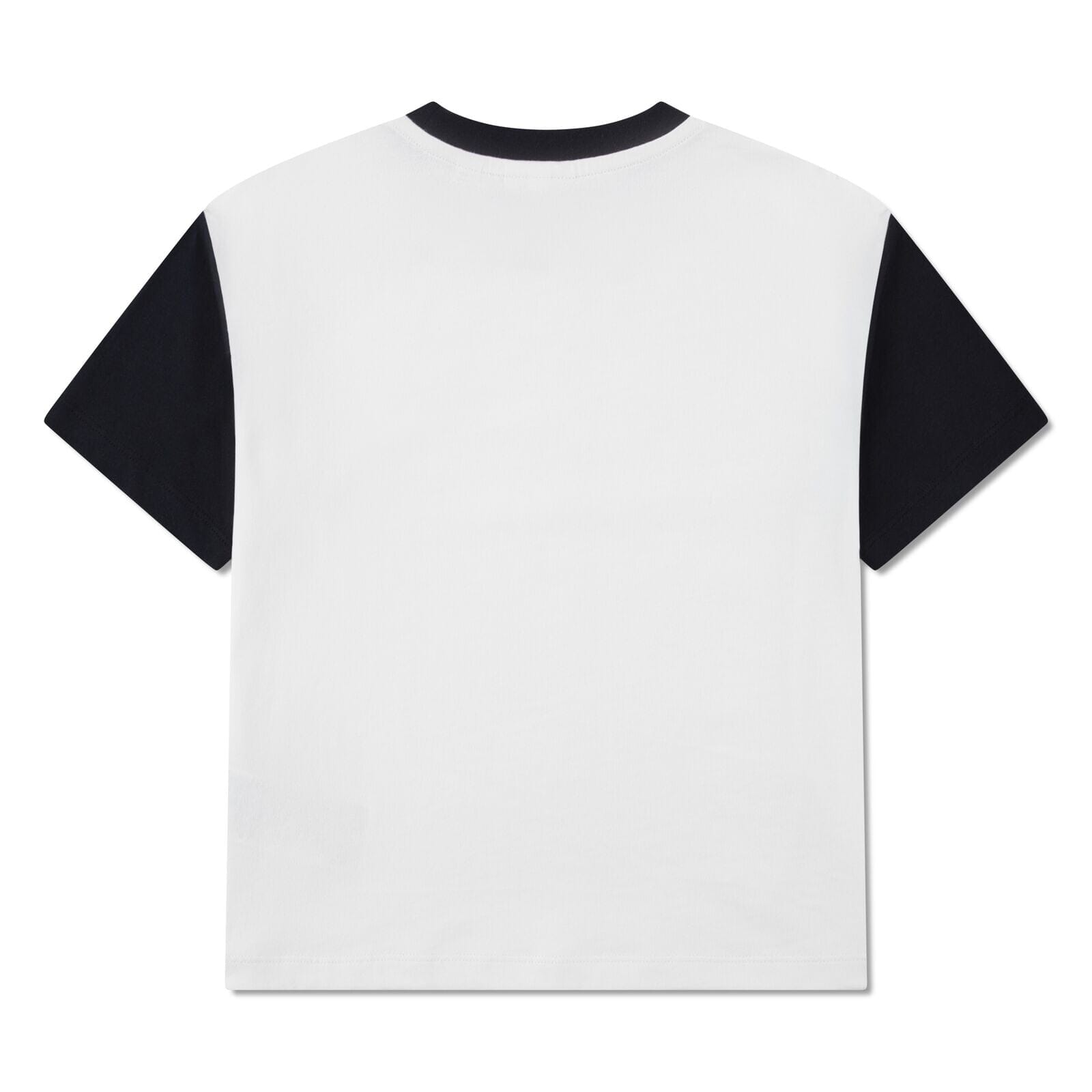 Lacoste Kinder-T-Shirt Jersey – weiß/schwarz T-Shirt Lacoste