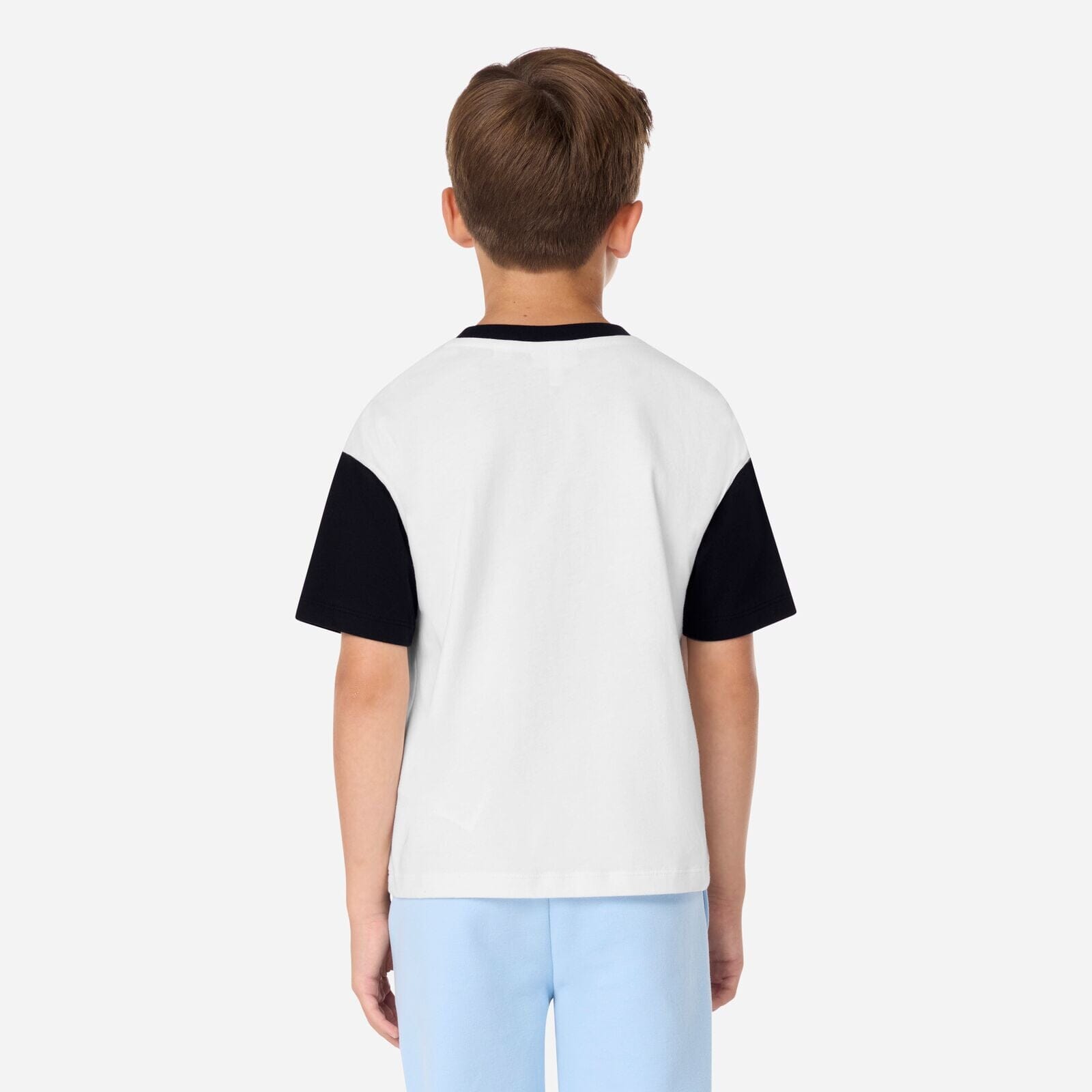 Lacoste Kinder-T-Shirt Jersey – weiß/schwarz T-Shirt Lacoste