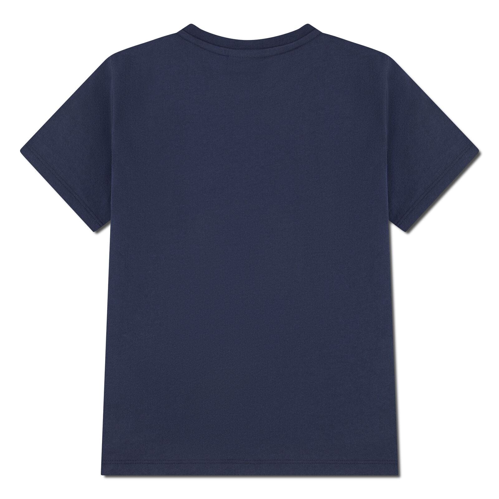 Lacoste Kinder T-Shirt mit Seiten-Logo – Navy T-Shirt Lacoste