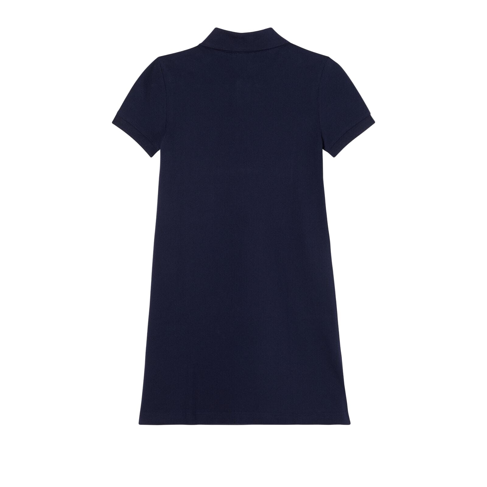 Lacoste Mädchen-Polokleid aus Petit Piqué – Marineblau Kleider Lacoste