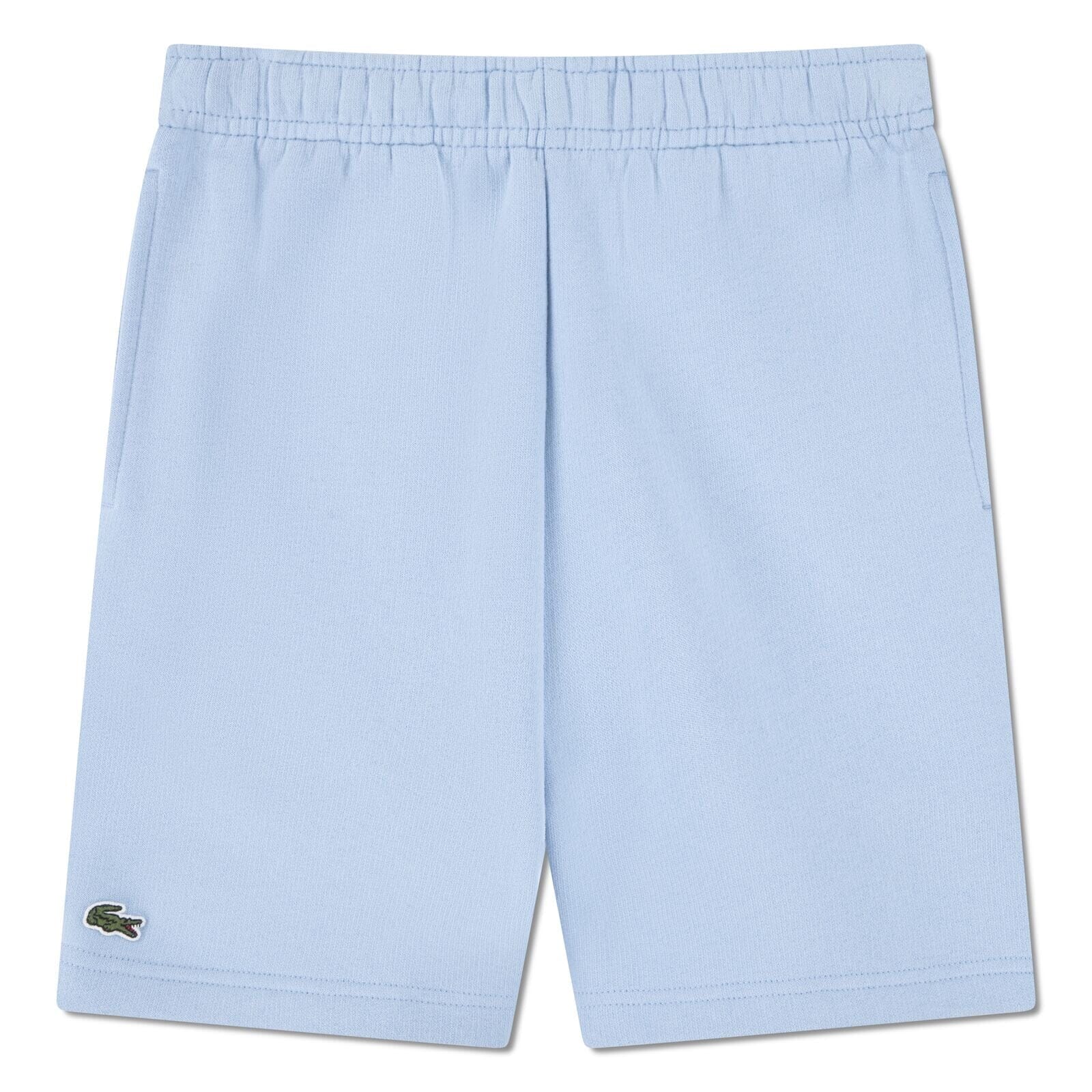 Lacoste Unisex Kinder Shorts aus Fleece in Pastellblau Shorts Lacoste 4 Jahre (98-104)