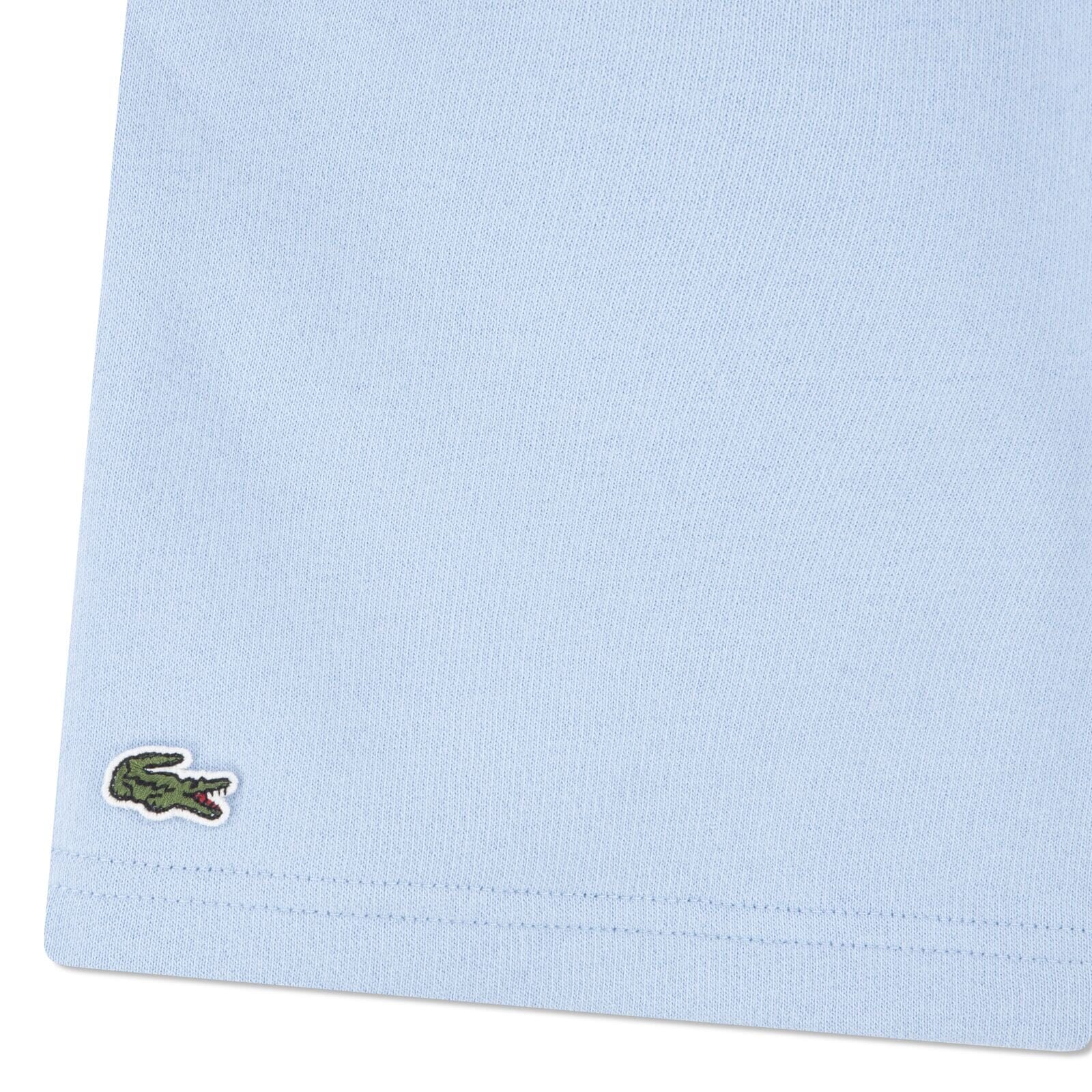 Lacoste Unisex Kinder Shorts aus Fleece in Pastellblau Shorts Lacoste