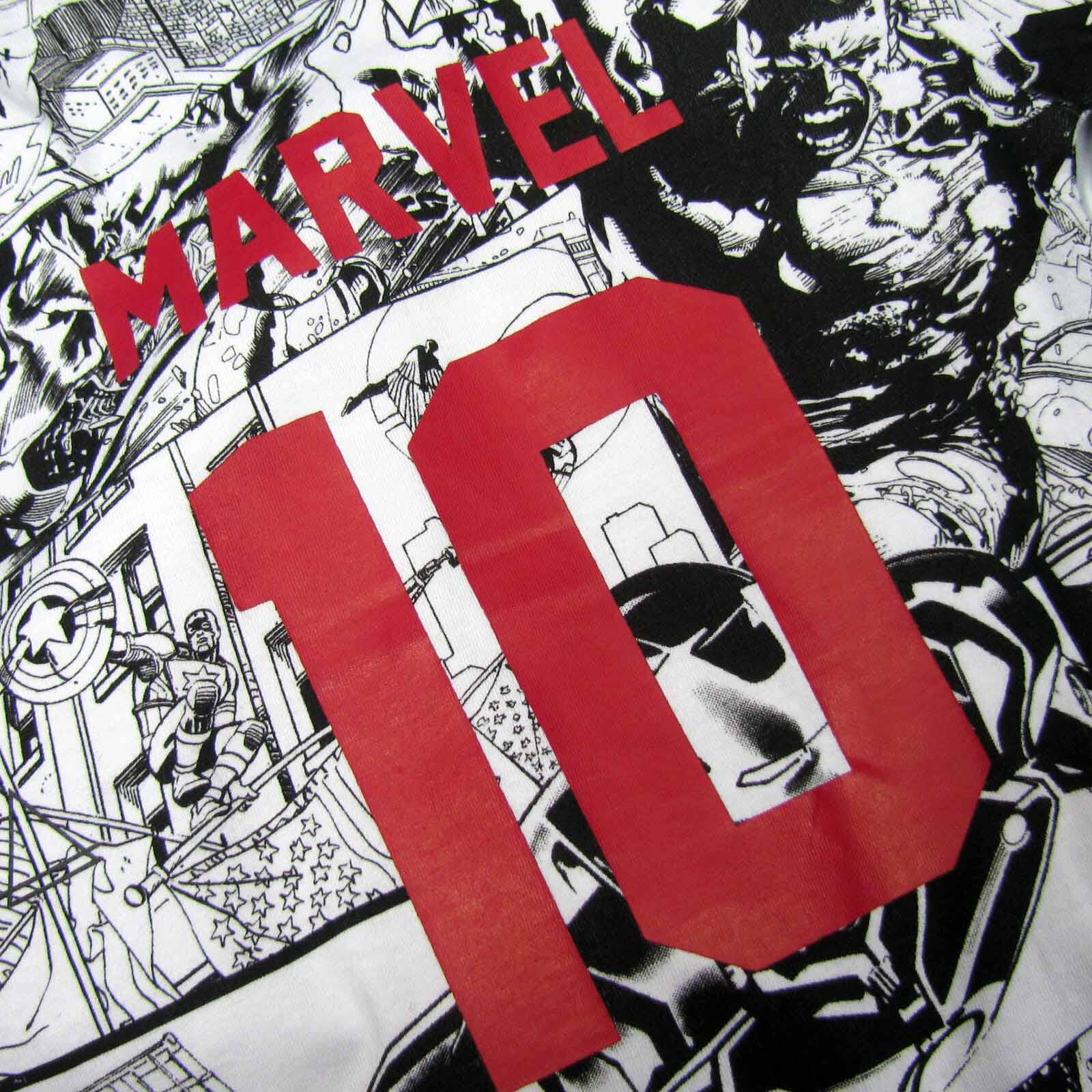 LITTLE ELEVEN PARIS Pyjama Schlafanzug schwarz weiß Marvel Schlafanzug LITTLE Elevenparis