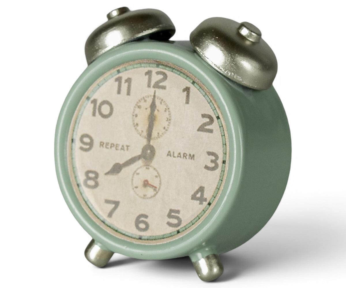 Maileg Alarm Clock Mouse - Wecker, 3cm Puppenmöbel und Zubehör Maileg