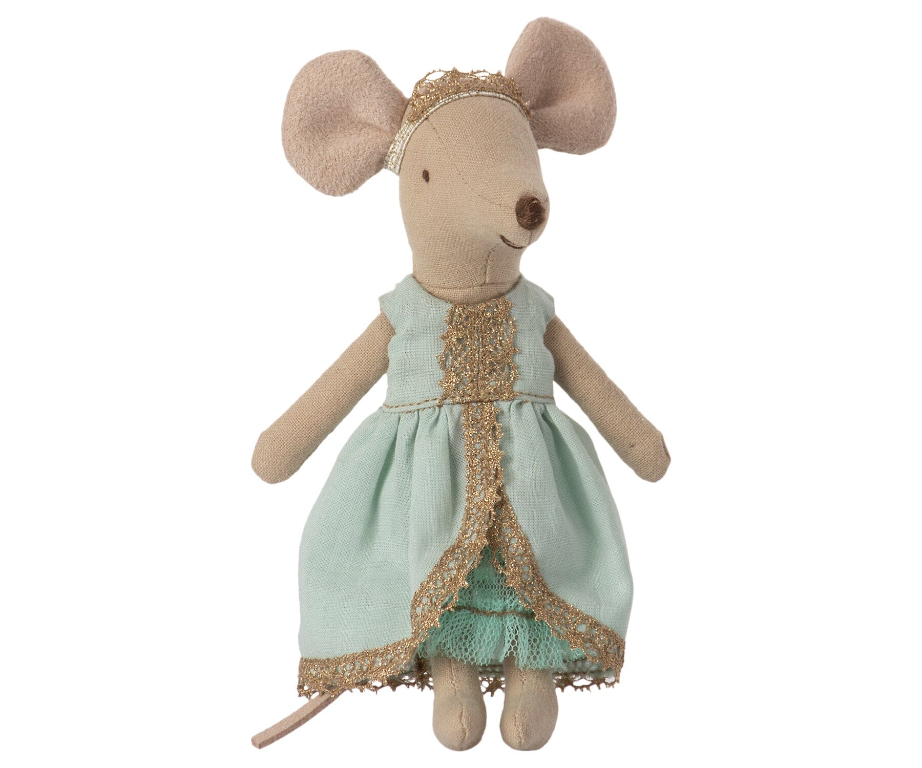 Maileg Big Sister Maus Prinzessin auf der Erbse mit grünem Kleid Kuscheltiere Maileg