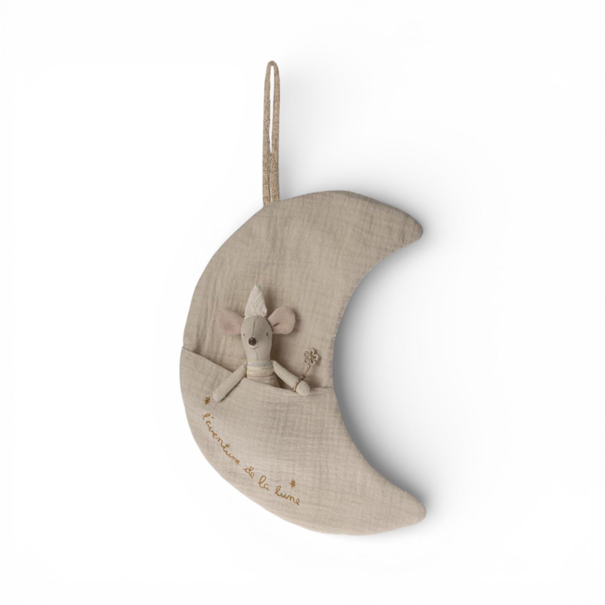 Maileg Mond-Aufhänger „L’aventure de la lune“ Aufbewahrung Maileg