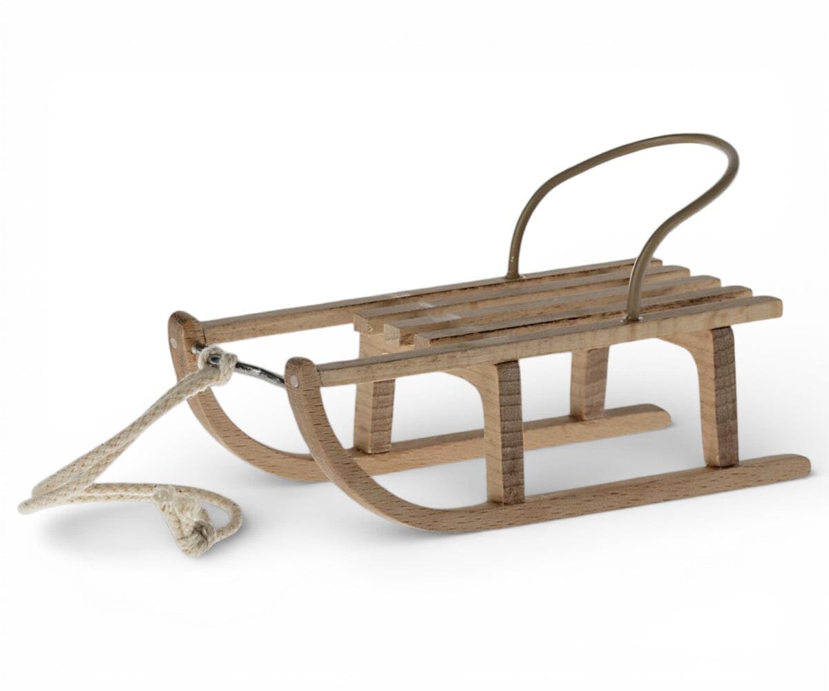 Maileg Schlitten für Maus (Holz/Metall) Kuscheltiere Maileg