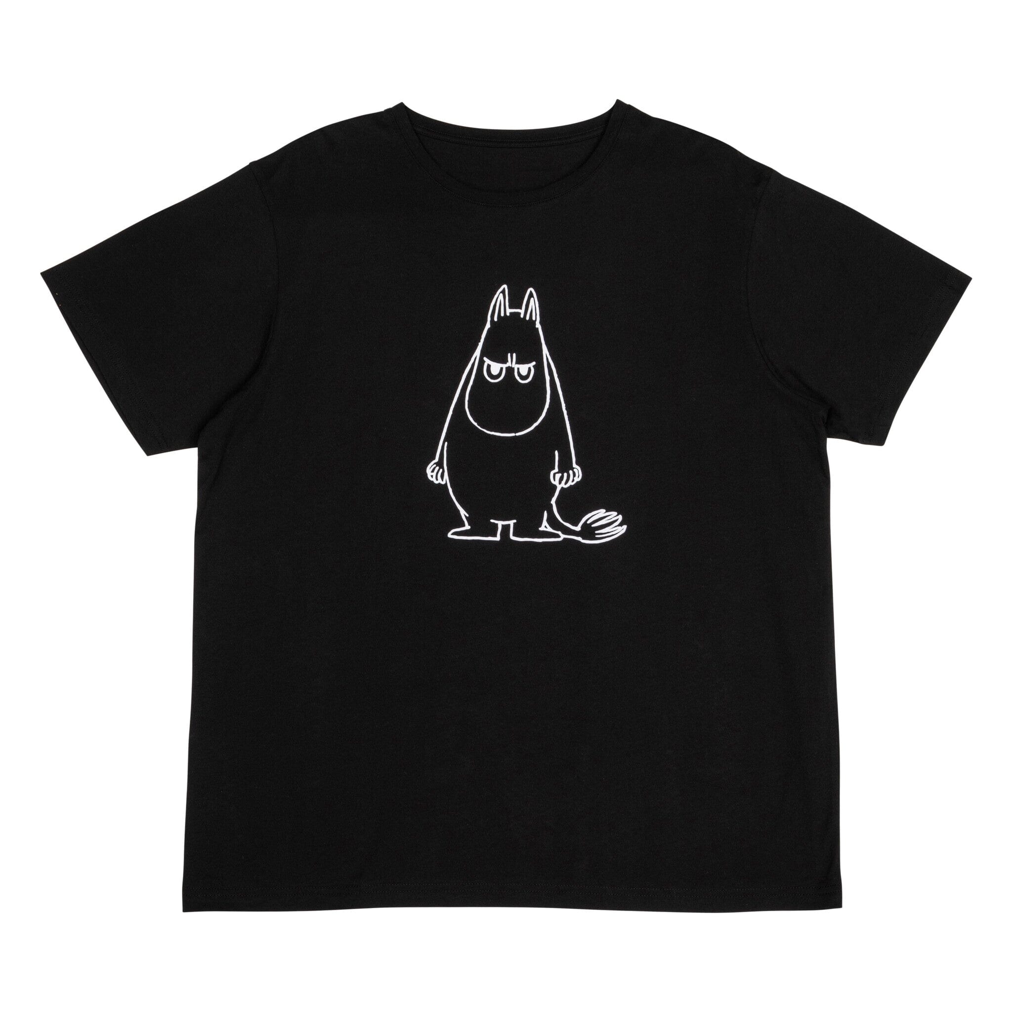 Martinex T-Shirt schwarz wütender Moomintroll Erwachsene © Moomin Characters T-Shirt Moomin by Martinex