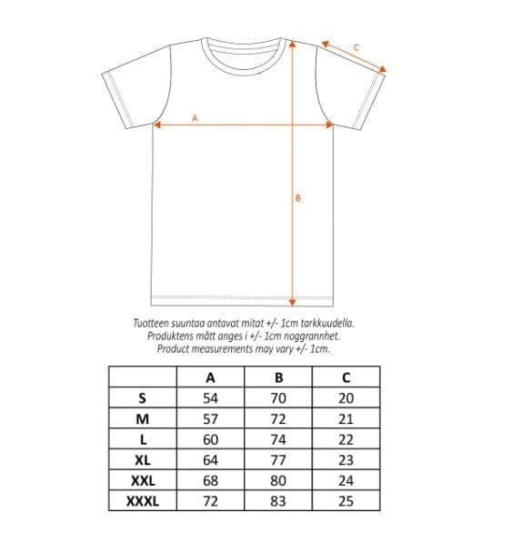 Martinex T-Shirt grau Allover Moomintroll Print Erwachsene wütender Moomin © Moomin Characters T-Shirt Moomin by Martinex