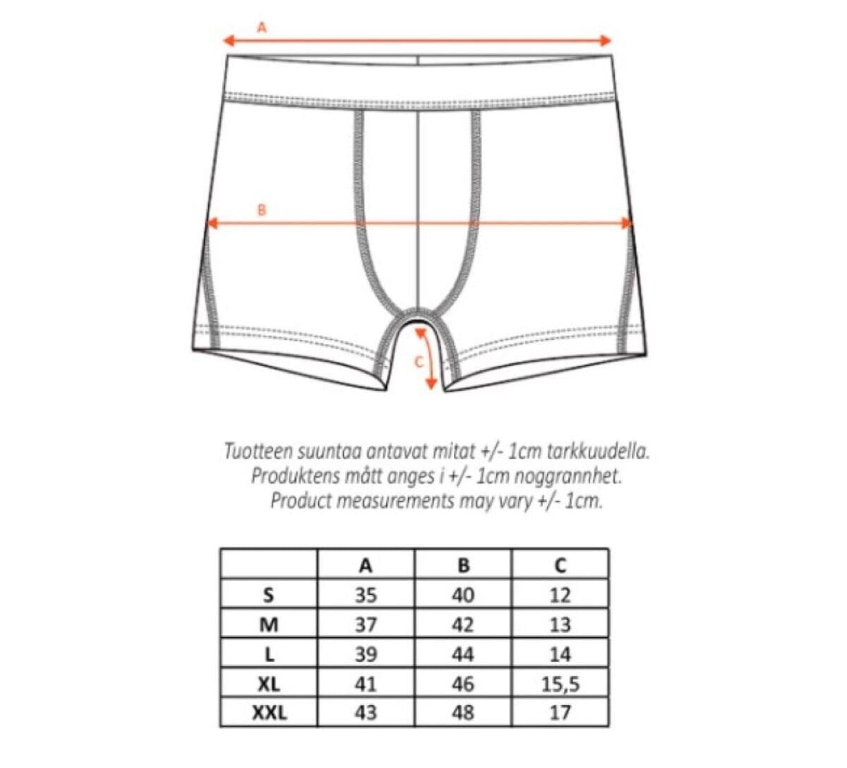 Martinex Boxershorts schwarz Moomin Herren © Moomin Characters Unterwäsche Moomin by Martinex