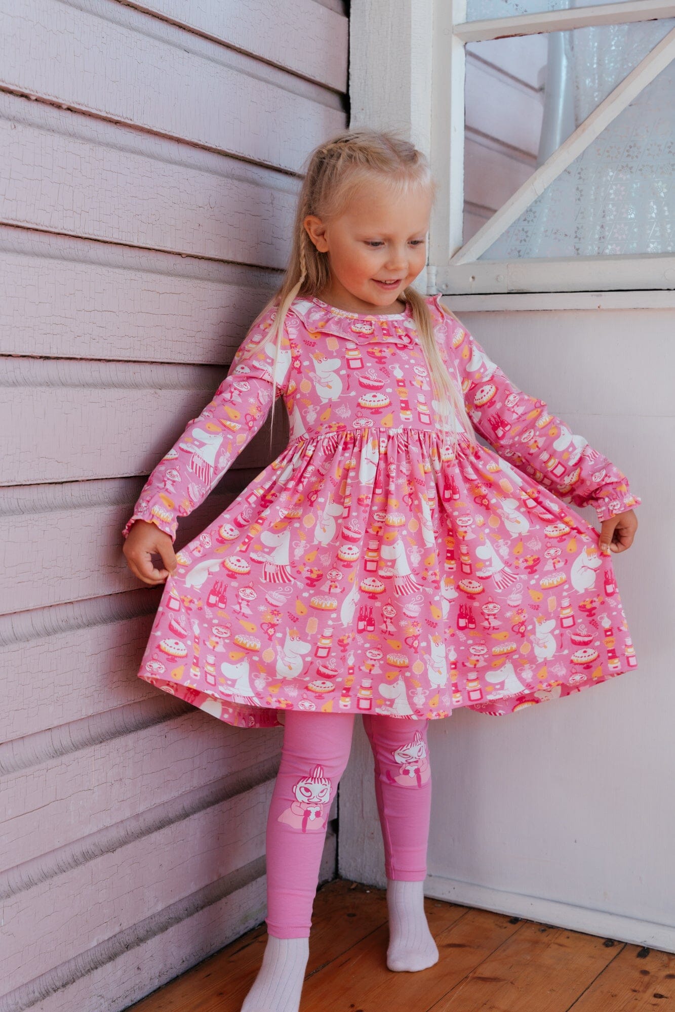 Martinex Moomin rosa Leggings Little-My © Moomin Characters Leggings Moomin by Martinex