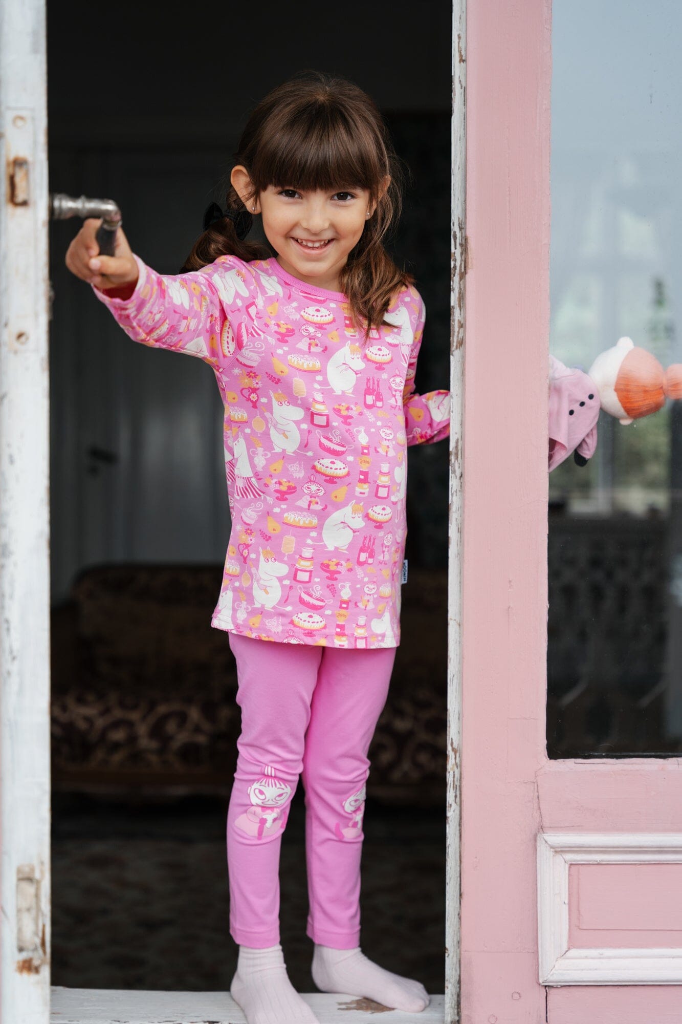 Martinex Moomin rosa Leggings Little-My © Moomin Characters Leggings Moomin by Martinex