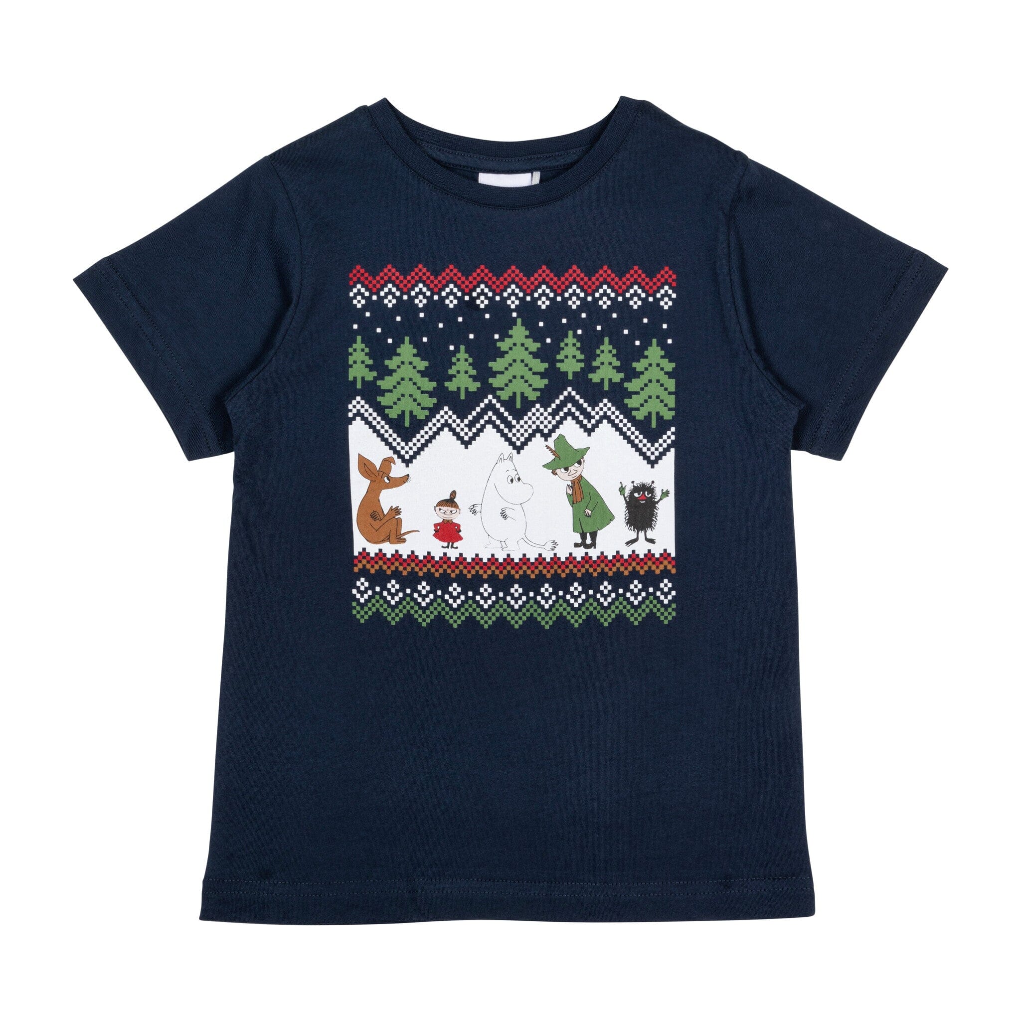 Martinex T-Shirt dunkelblau Weihnachten Moomin Motiv Kids © Moomin Characters T-Shirt Moomin by Martinex