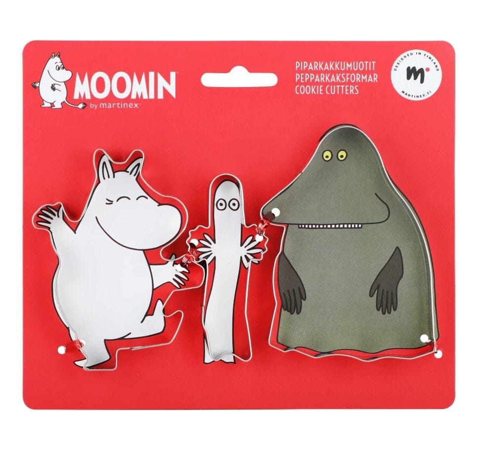 Martinex - Moomin Cookie Ausstechformen 3-set Ausstechförmchen Moomin by Martinex