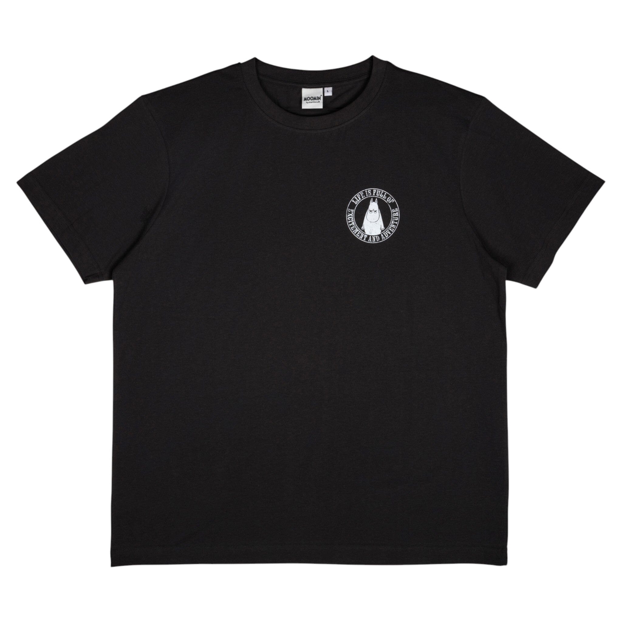 Martinex Moomin Adult T-Shirt Alvi T-Shirt "Life Is Dark" - Grau T-Shirt Moomin by Martinex
