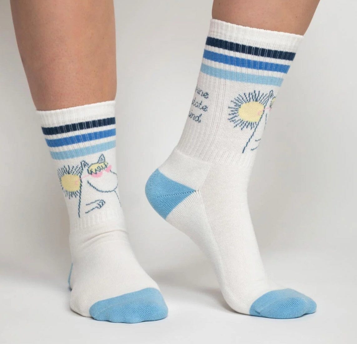 Martinex Moomin Dance Socken Weiß-Blau Socken Moomin by Martinex 36-38