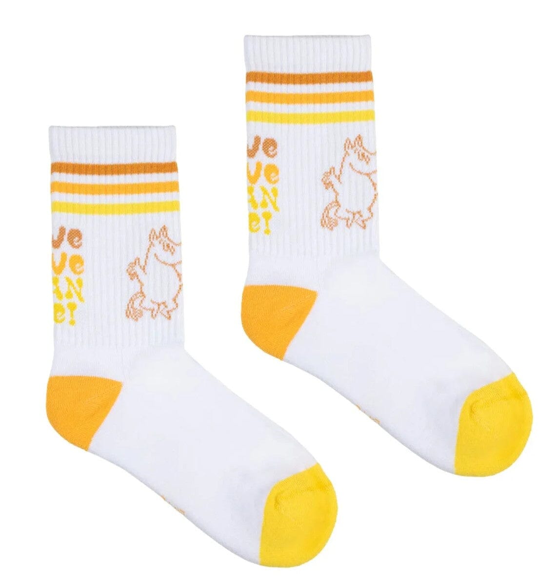 Martinex Moomin Dance Socken Weiß-Gelb Socken Moomin by Martinex 36-38