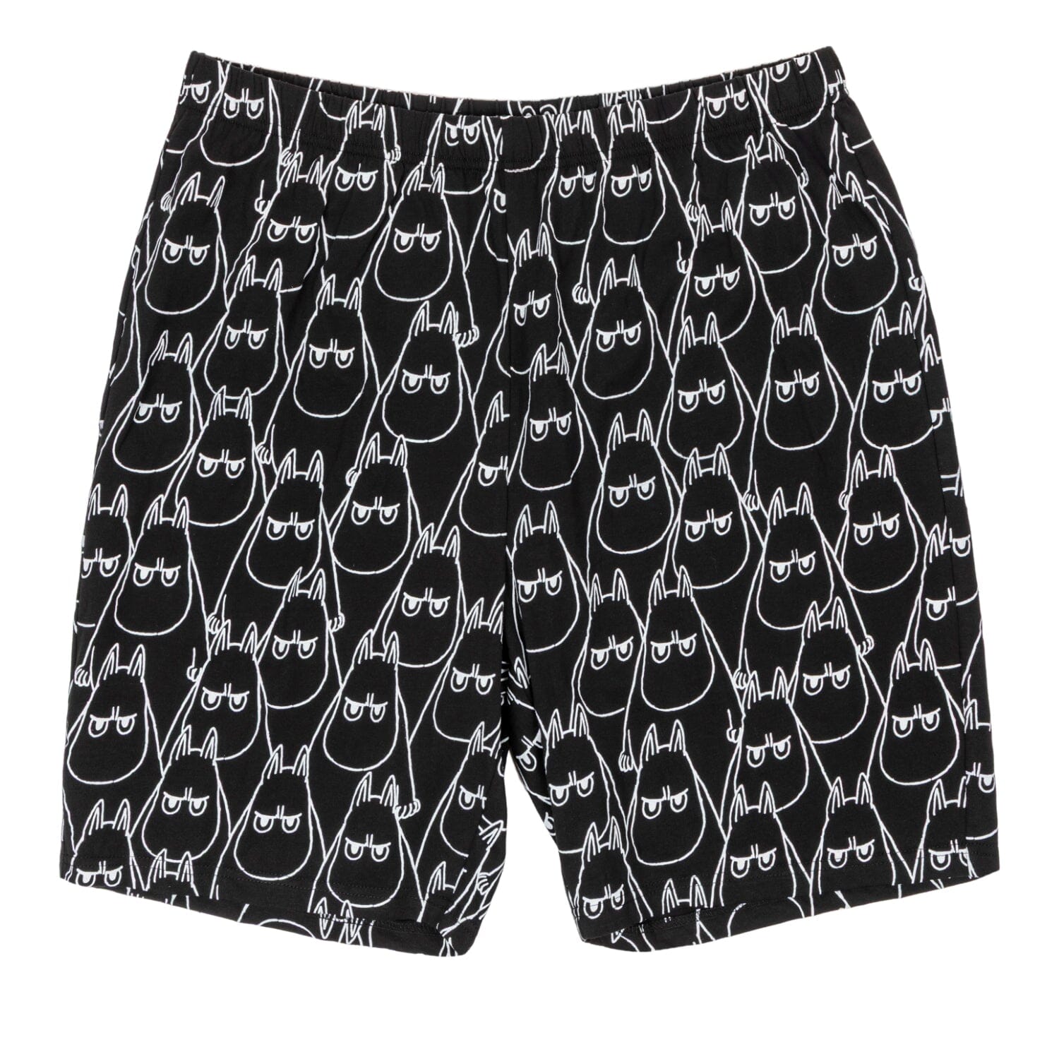 Martinex Moomin Herren PJ Short Set „Vesa“ Anger – Black Schlafanzug Moomin by Martinex