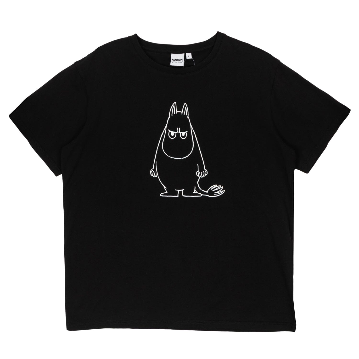 Martinex Moomin Herren PJ Short Set „Vesa“ Anger – Black Schlafanzug Moomin by Martinex