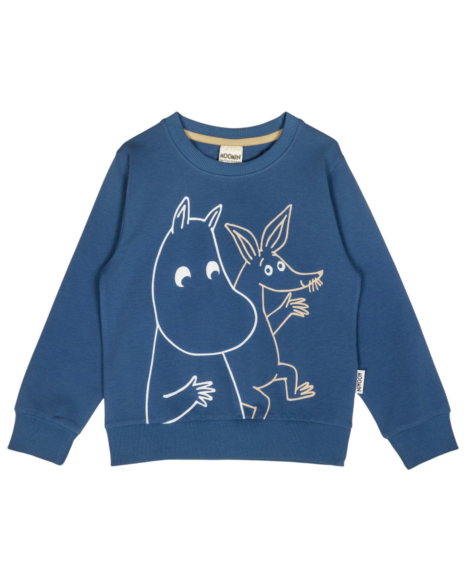 Martinex Moomin "Hey Sniff" Sweatshirt Dark Blue Pullover Moomin by Martinex 104
