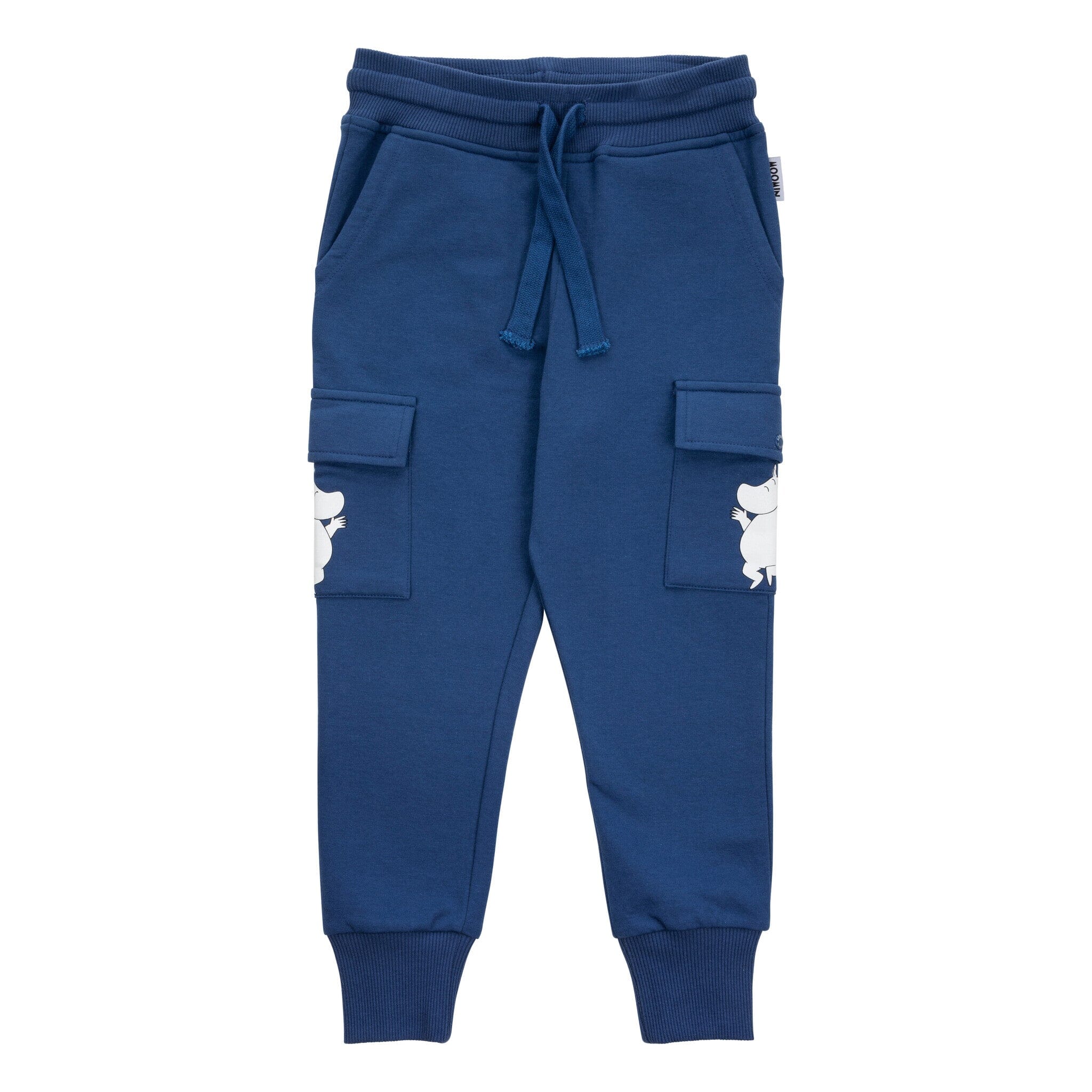 Martinex Moomin Cargo-Sweathose blau mit Mumintroll © Moomin Characters Hose Moomin by Martinex