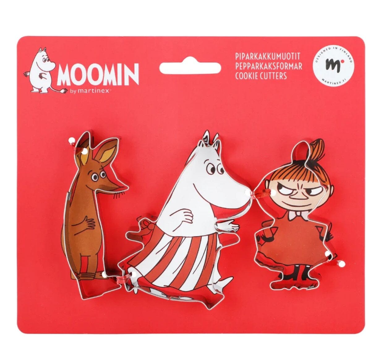 Martinex - Moominmamma Cookie Ausstechformen 3-set Ausstechförmchen Moomin by Martinex