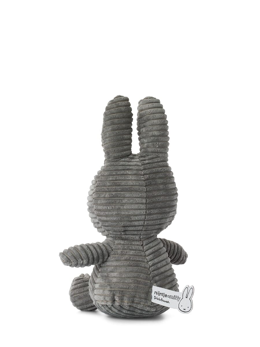 Miffy aus Cord sitzend Farbe grau 23 cm Kuscheltiere Bon Ton Toys x Miffy