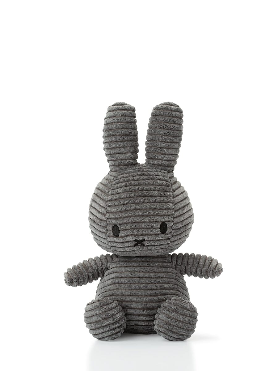 Miffy aus Cord sitzend Farbe grau 23 cm Kuscheltiere Bon Ton Toys x Miffy