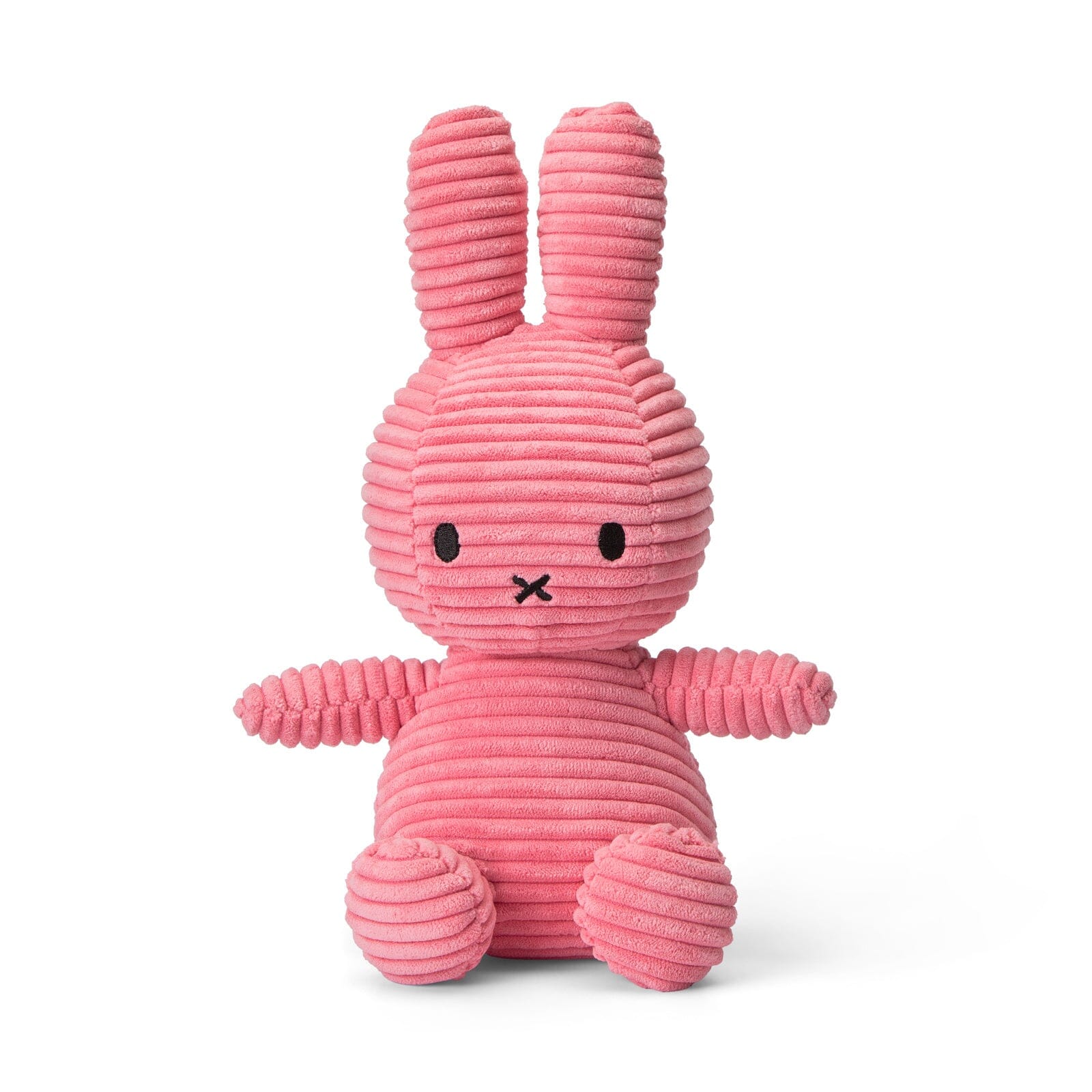 Miffy aus ECO Cord sitzend Farbe Bubblegum Pink 23 cm Kuscheltiere Bon Ton Toys