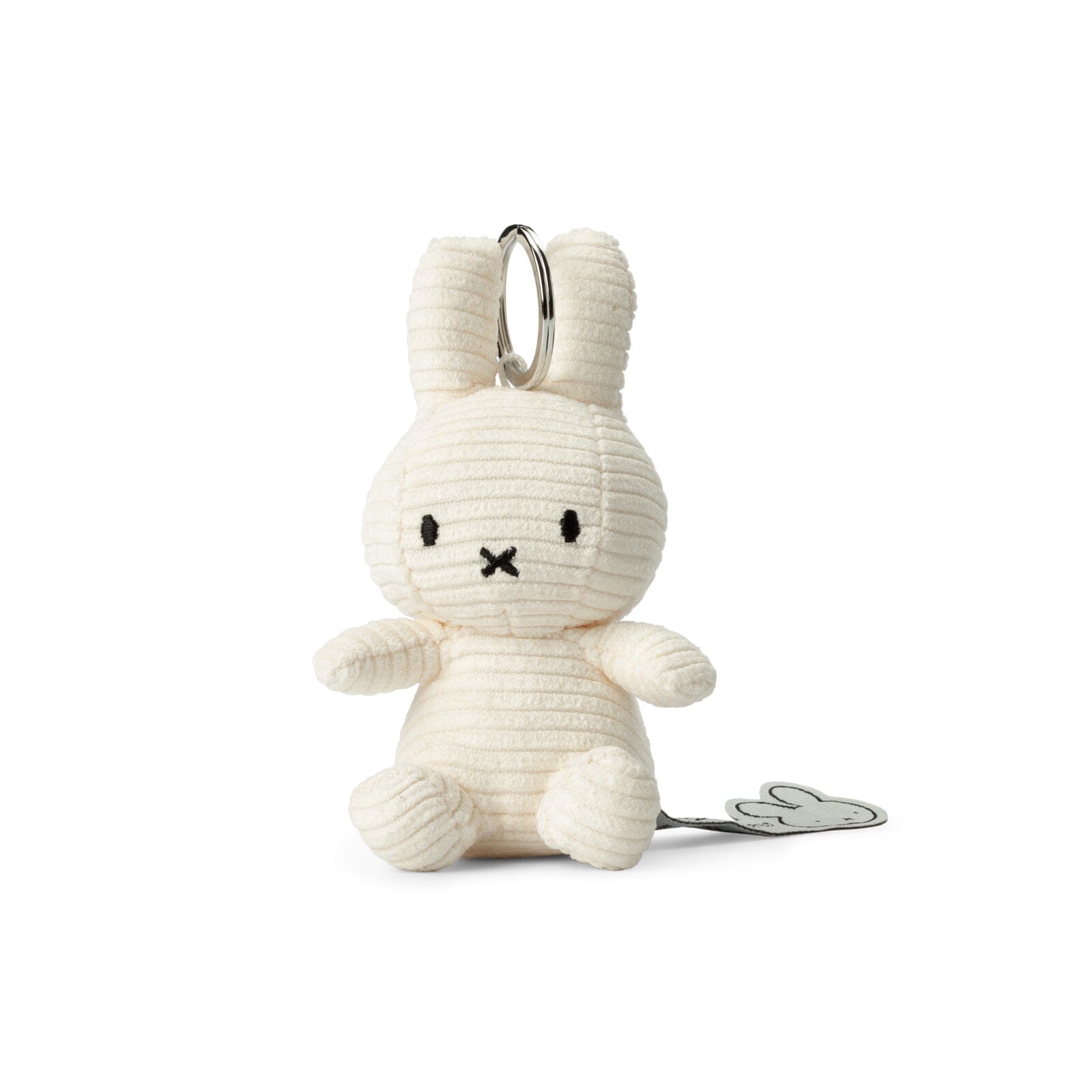 Miffy aus Cord Schlüsselanhänger offwhite creme 10cm Schlüsselanhänger Bon Ton Toys