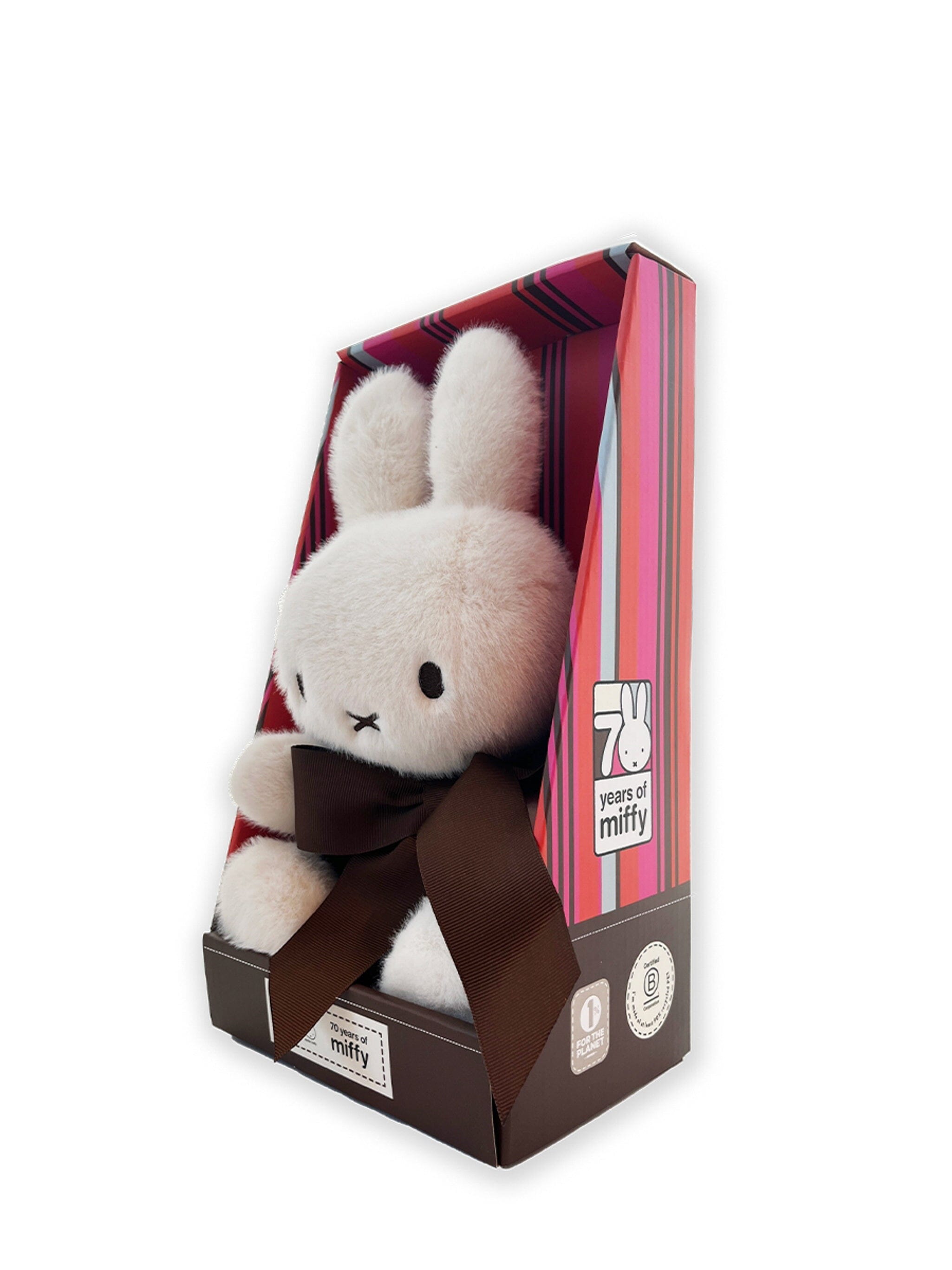 Miffy Kuscheltier the X Label 34cm ECO Offwhite in Geschenkbox – Limited Edition Kuscheltiere Bon Ton Toys