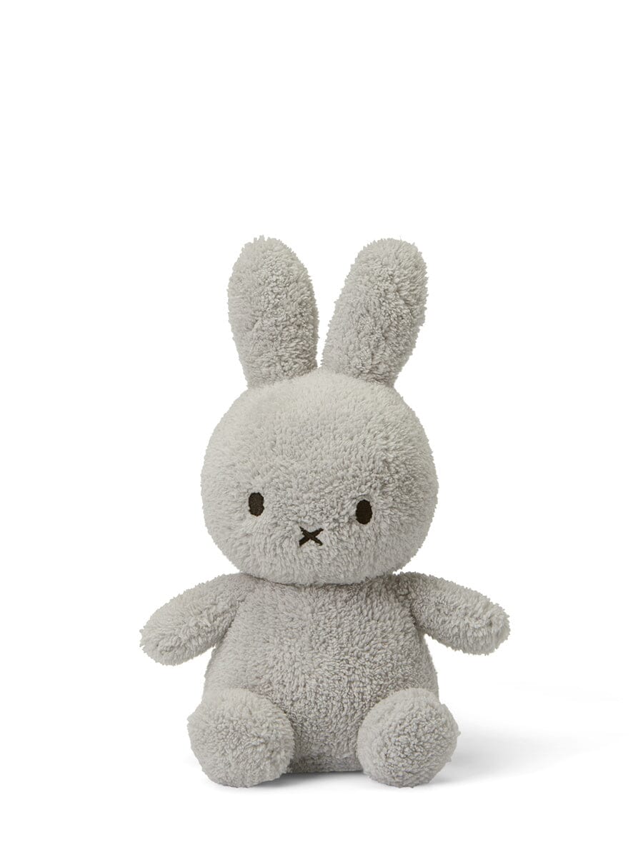 Miffy terry sitzend Farbe Aviator Light Grey / grau 23 cm Kuscheltiere Bon Ton Toys