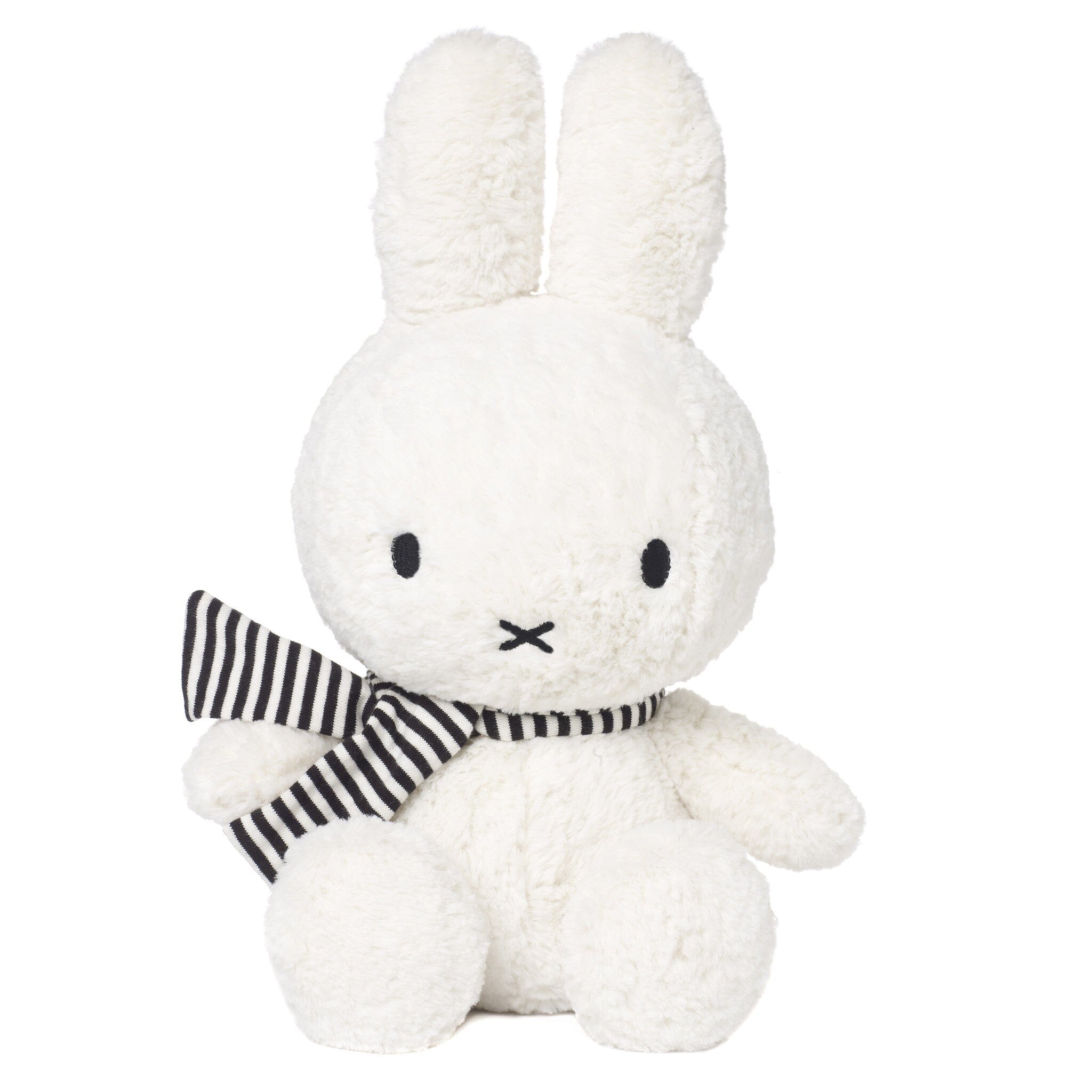 Miffy sitzend mit Schal Farbe Winter Weiß 33 cm Kuscheltiere Bon Ton Toys