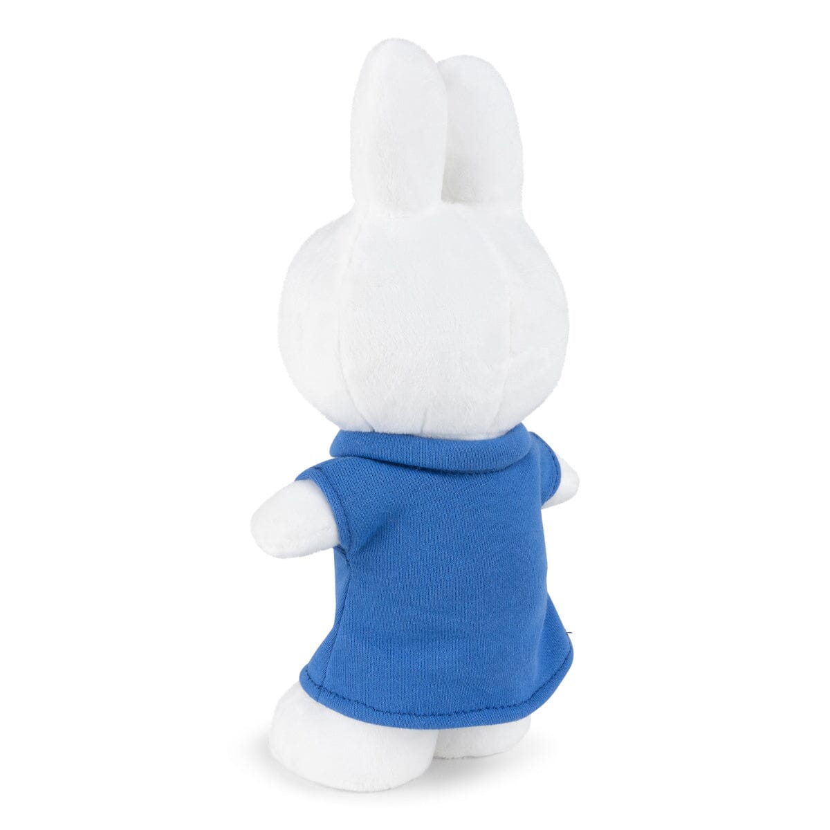 Miffy Schlüsselanhänger weiß mit blauem Kleid 10 cm Schlüsselanhänger Bon Ton Toys